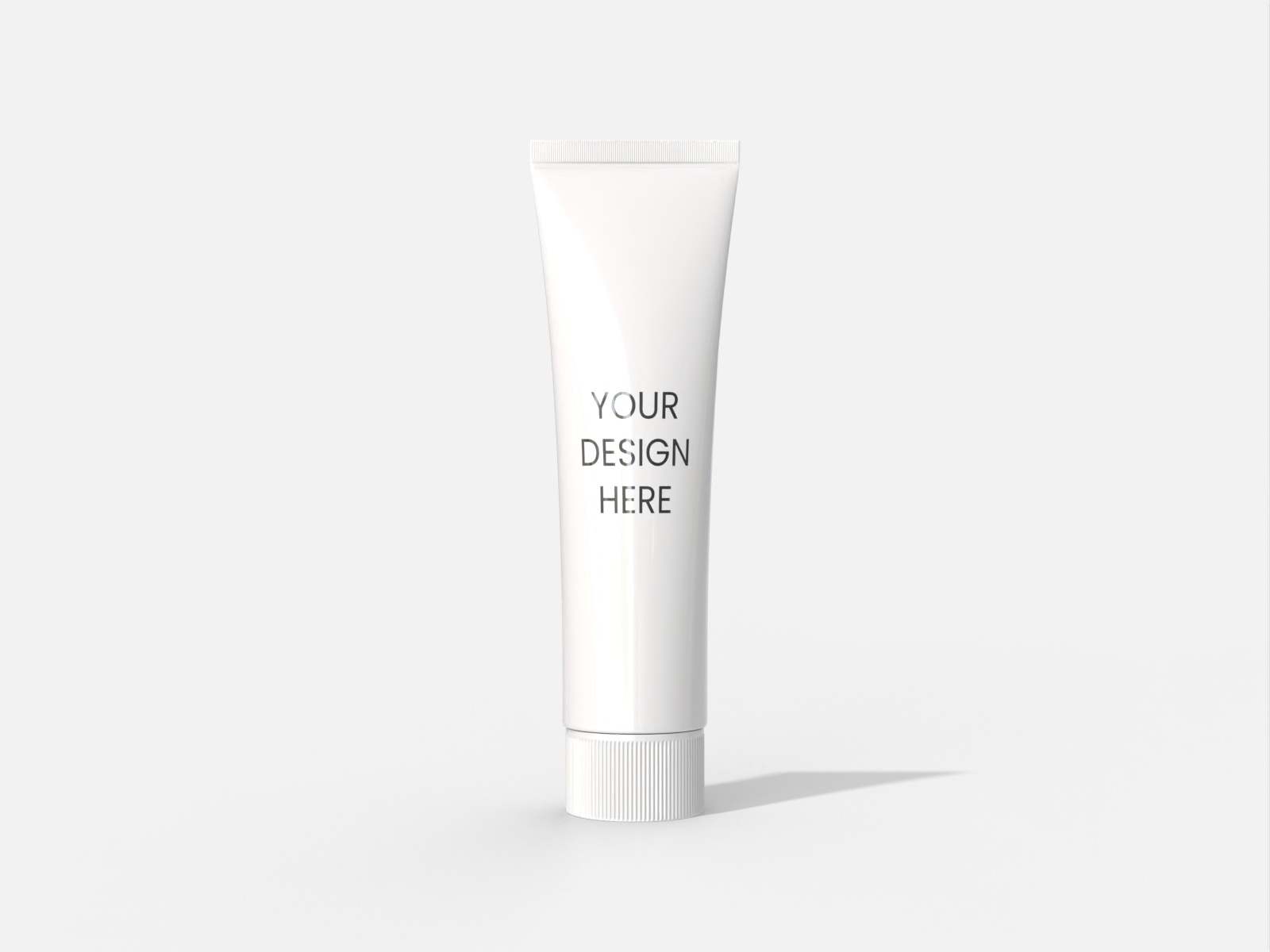 Cosmetic tube — Glossy plastic