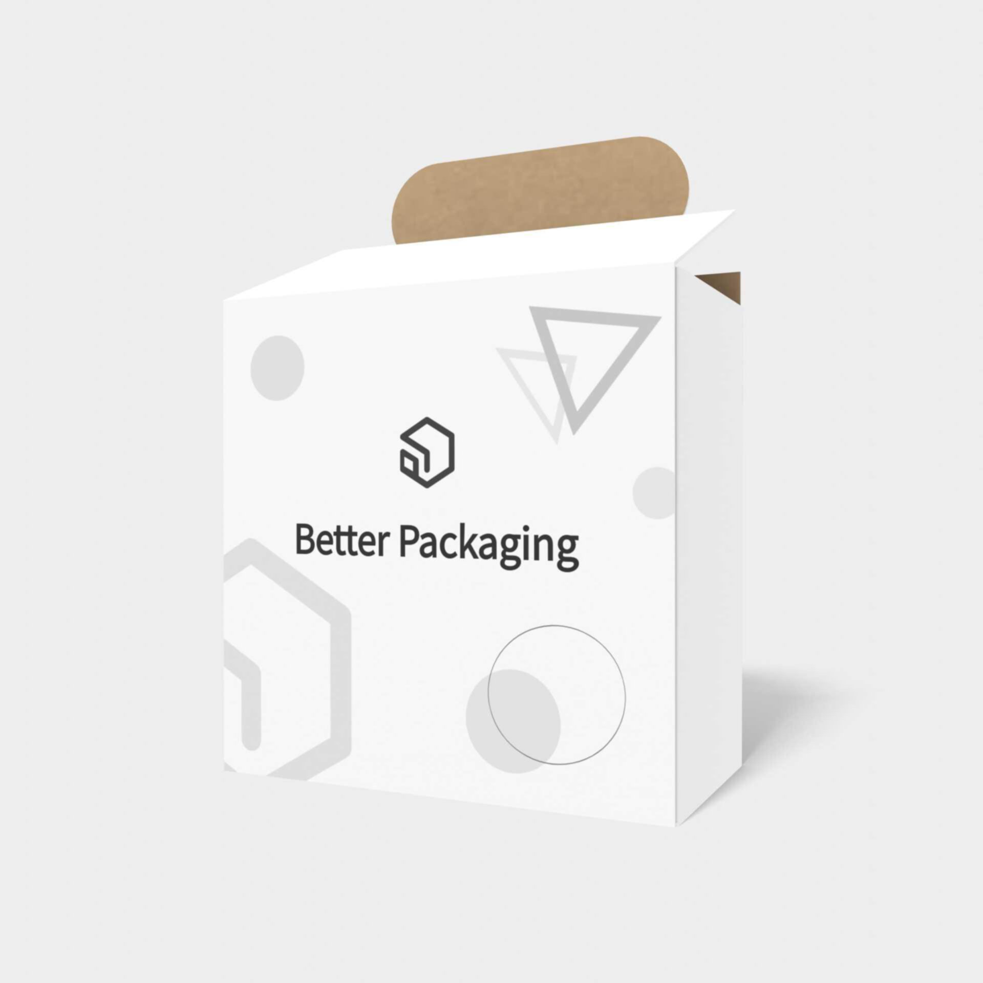 Tuck end box variations lock boxes paper — White paperboard