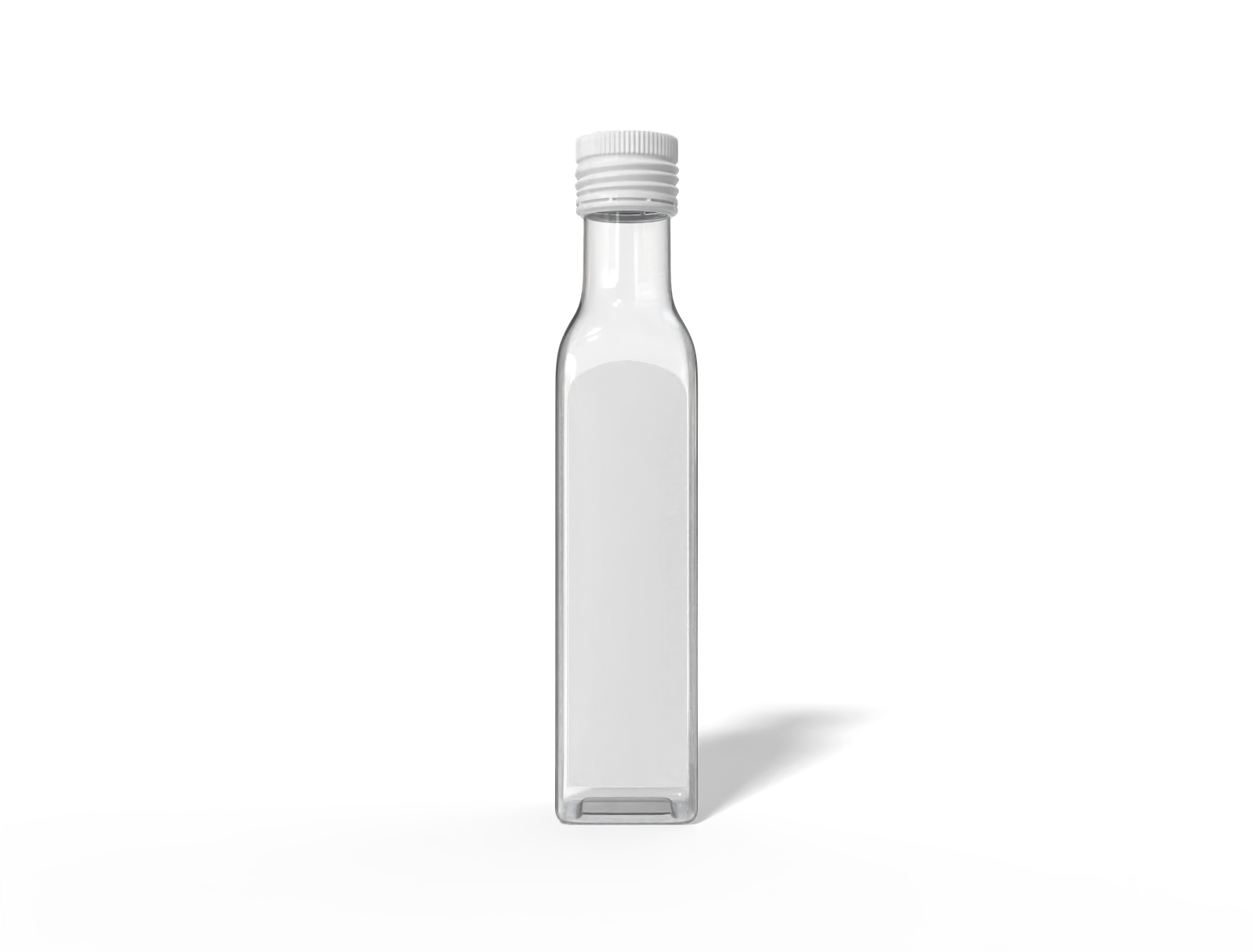 Olive oil bottle — Glossy glass
