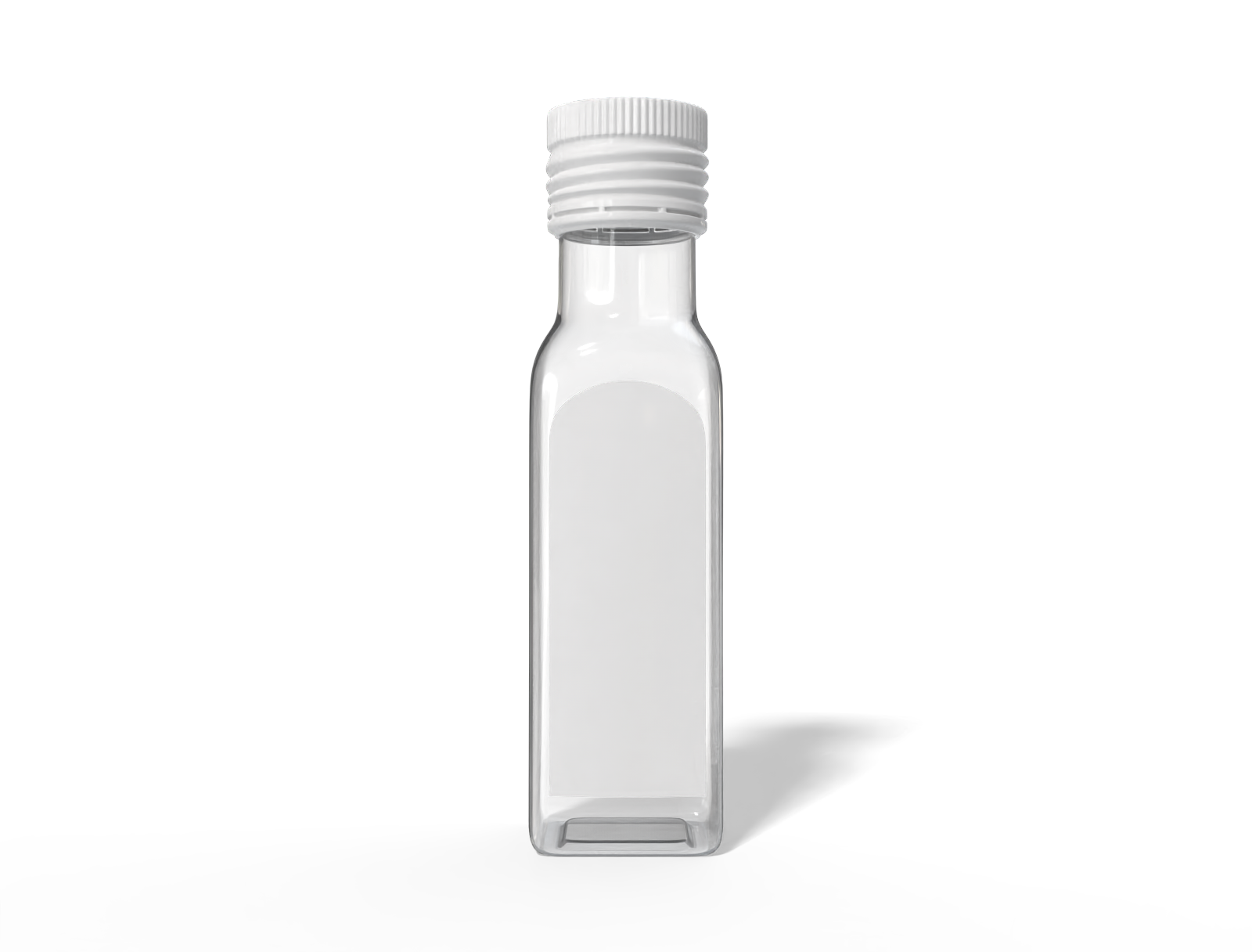 Olive oil bottle — Glossy glass