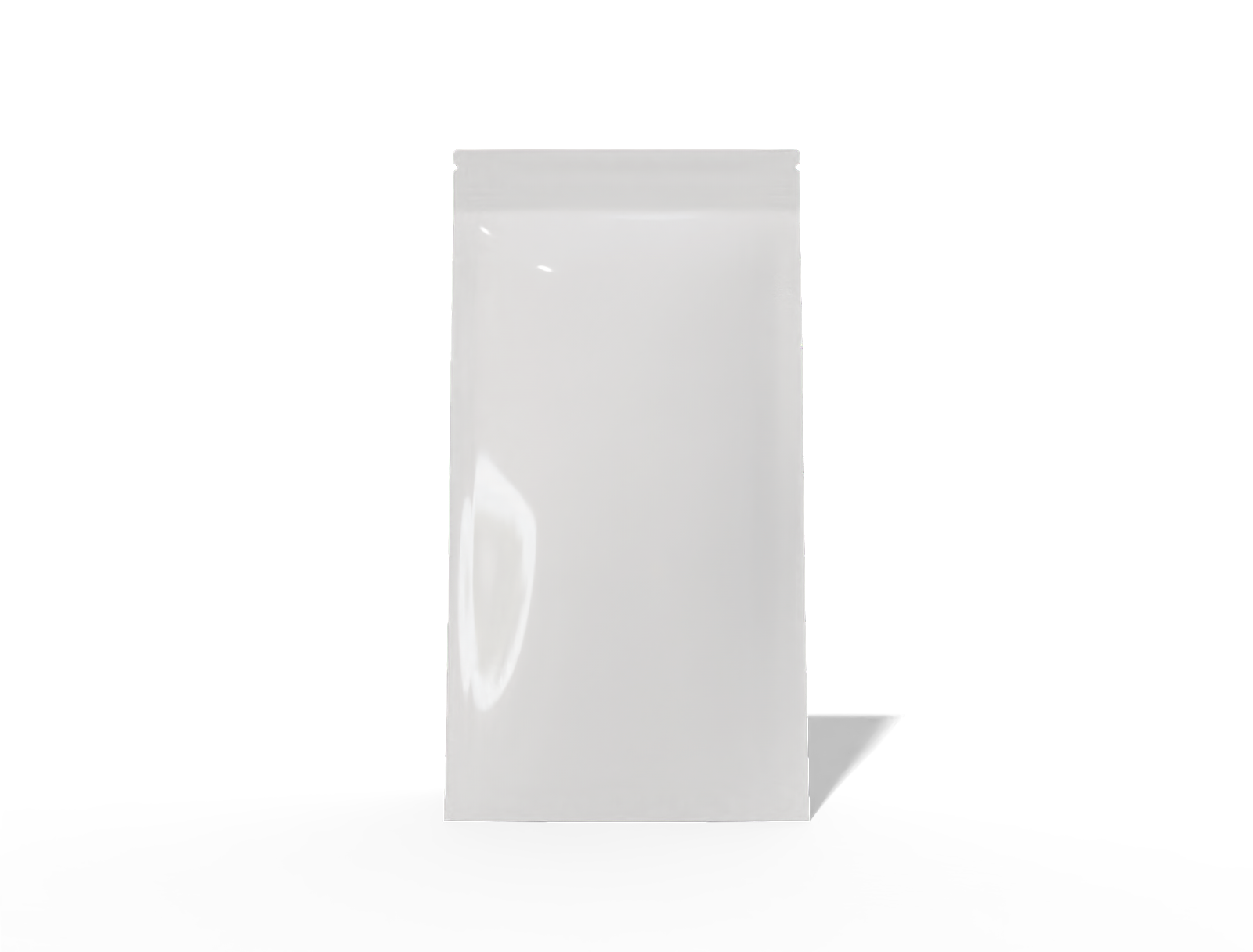 Coffee pouch — Glossy plastic