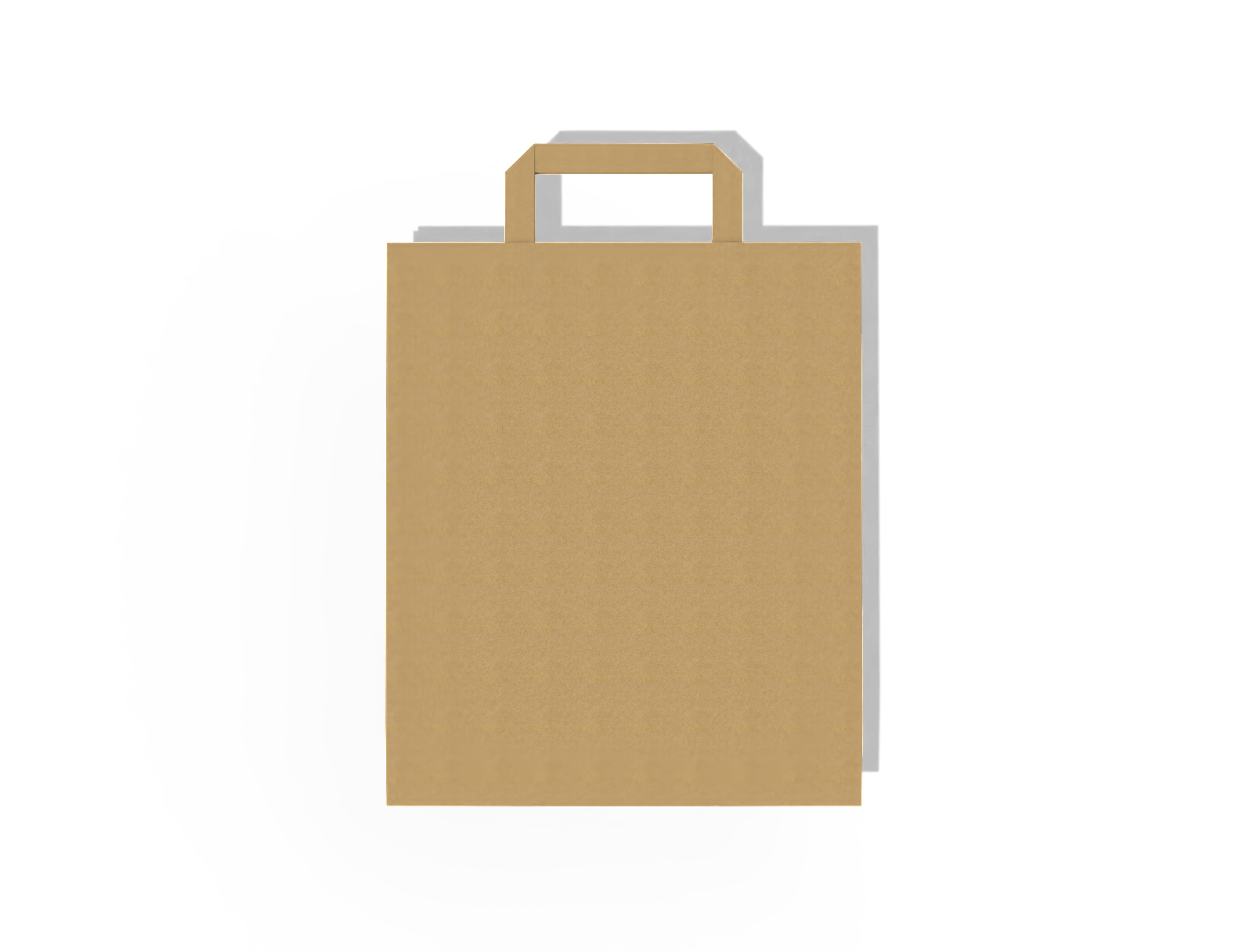 Shopping paper bag — Kraft paper
