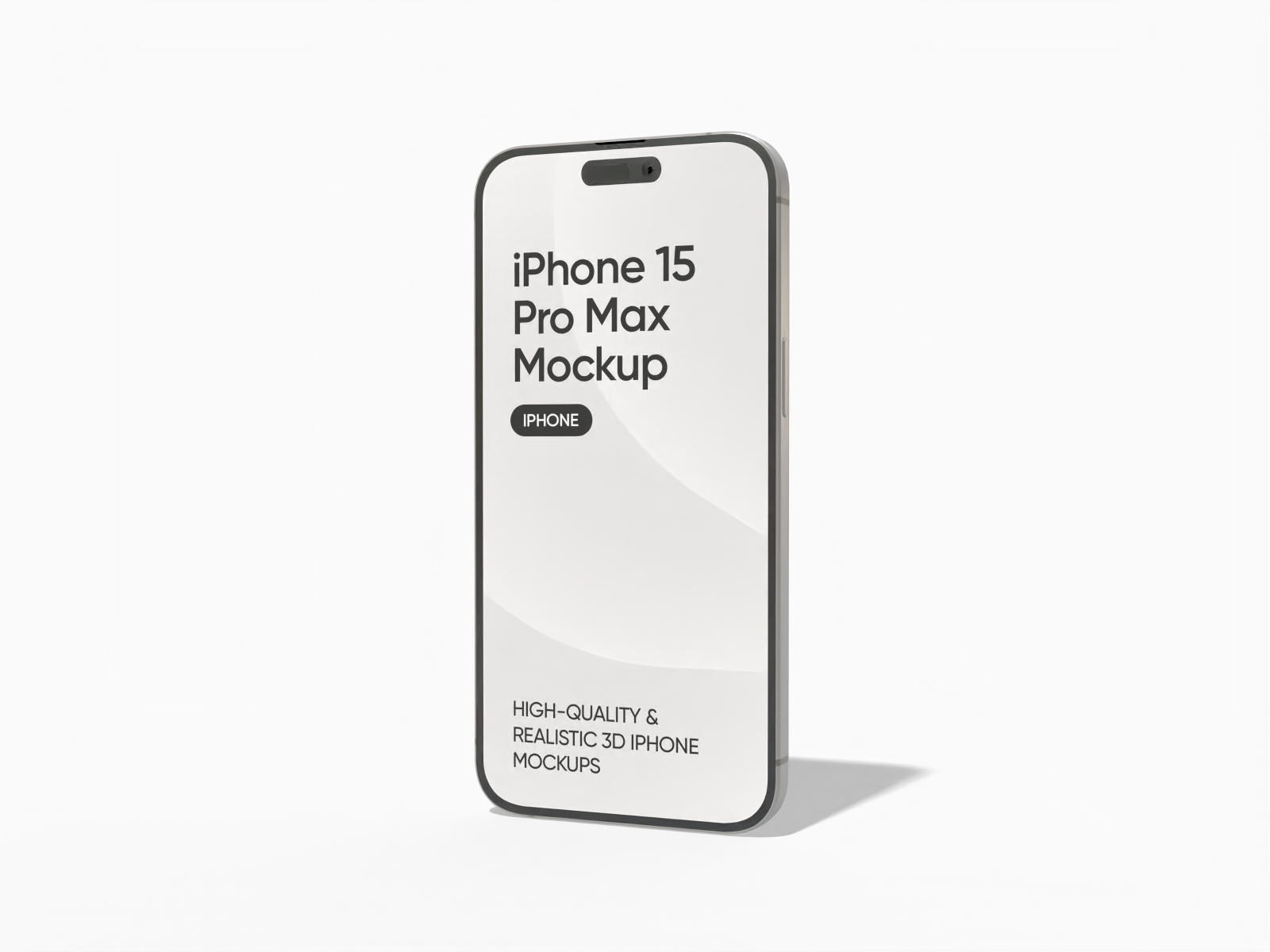 IPhone 15 Pro Max — Glossy metal