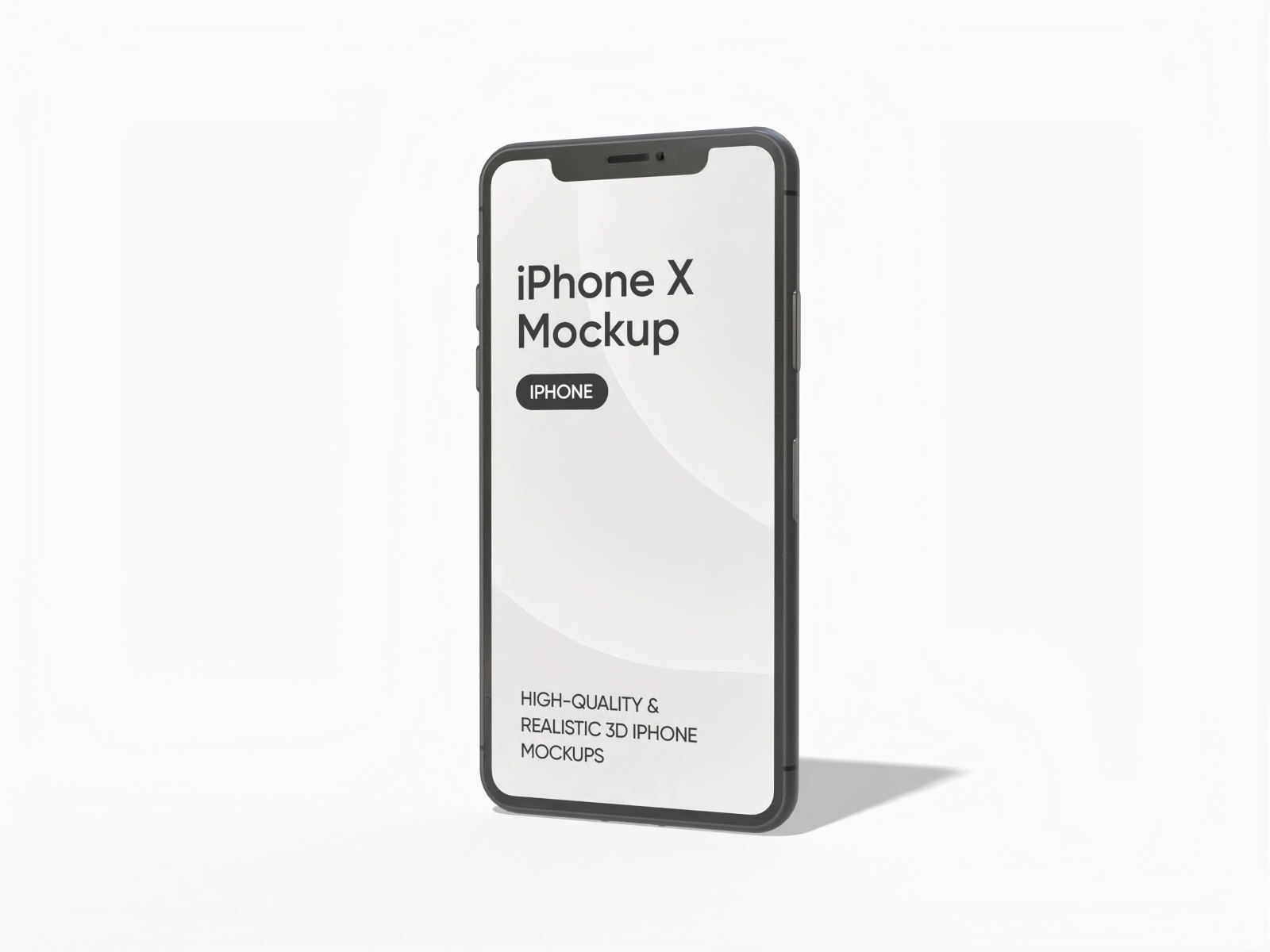 IPhone X — Glossy metal