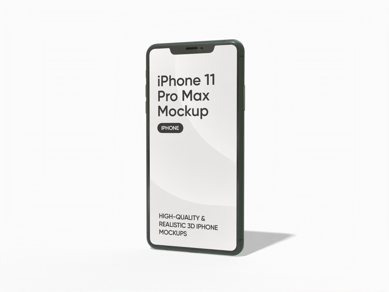 IPhone 11 Pro Max — Glossy metal