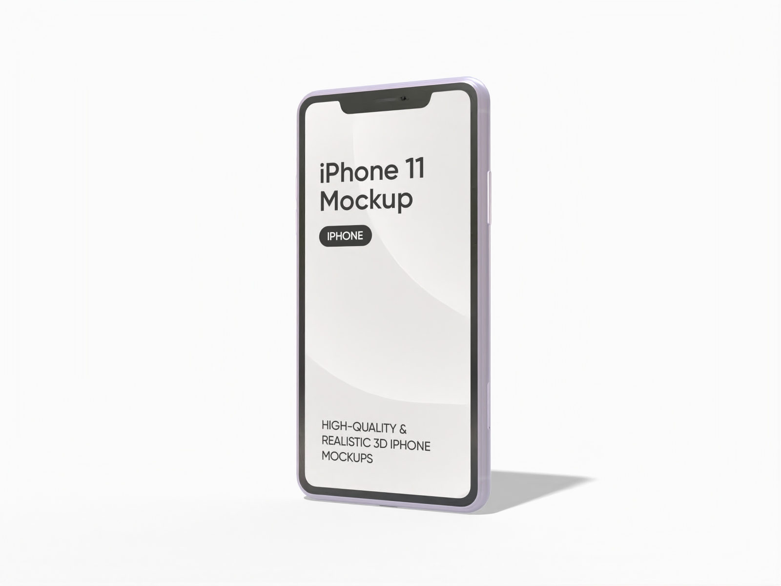 IPhone 11 — Glossy metal