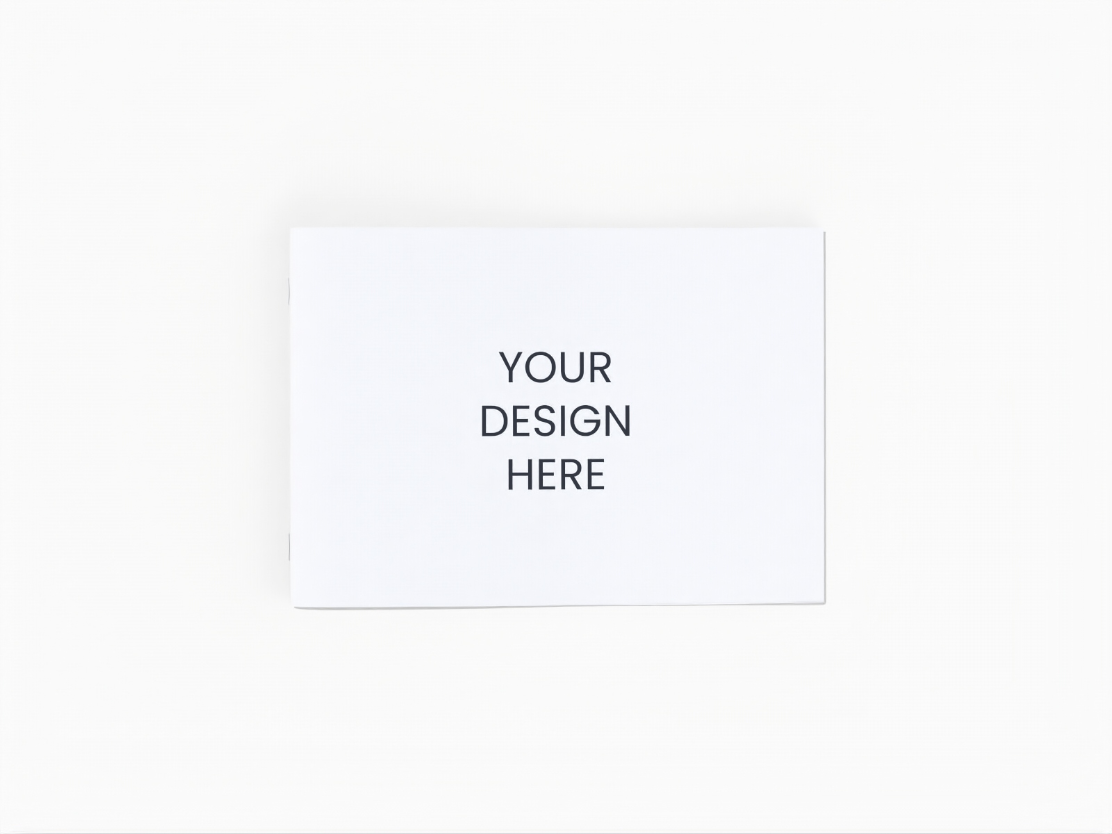 Landscape magazine — White paperboard