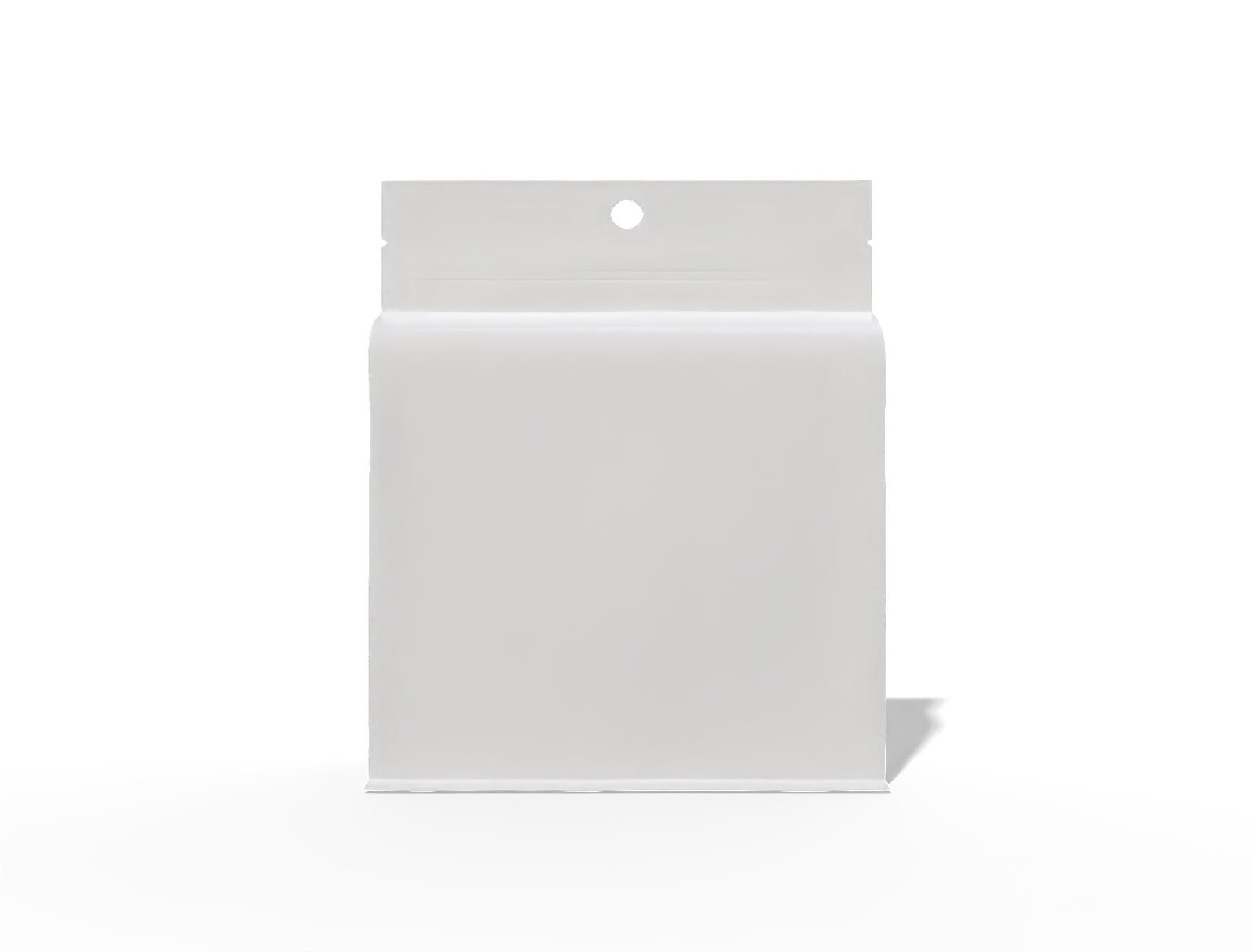 Zipper pouch — Glossy plastic