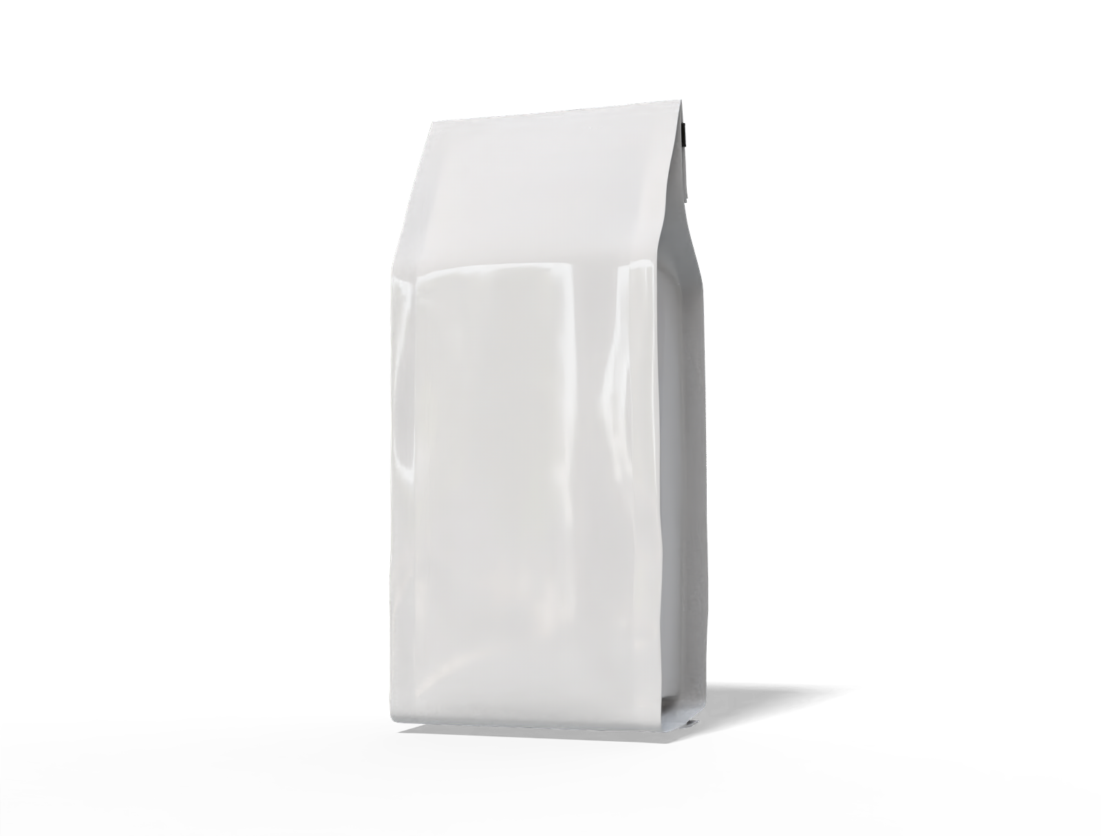 12 oz coffee pouch — Glossy plastic