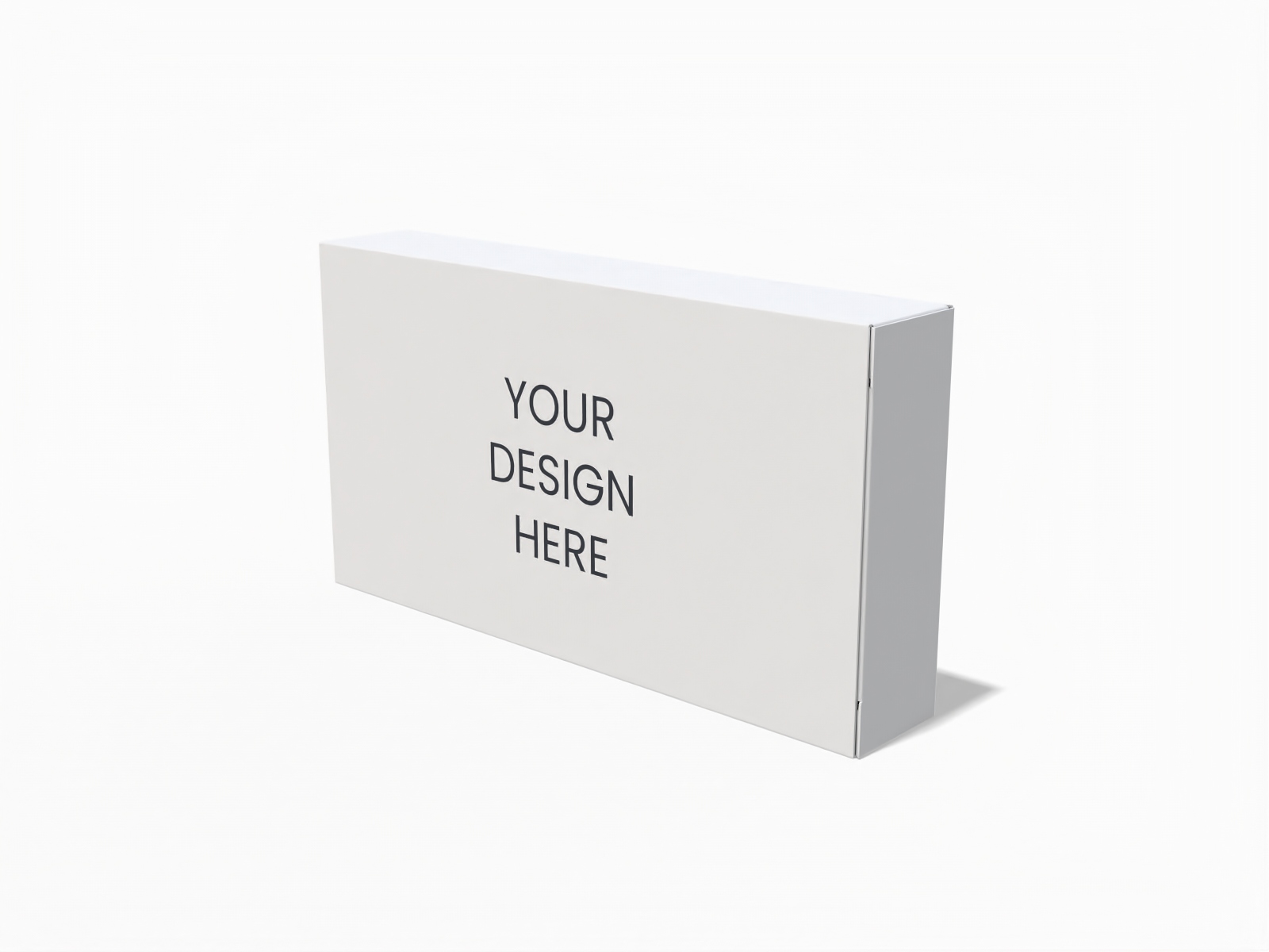 Maqueta de caja de medicamentos — White paperboard
