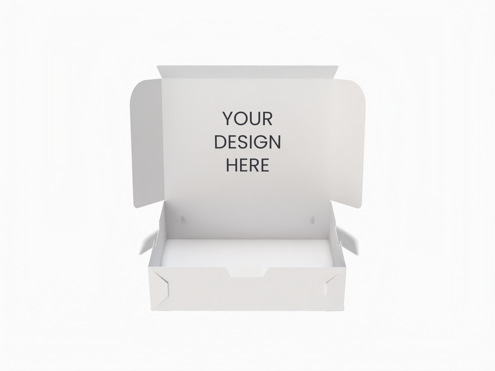 Flip-top box — White paperboard