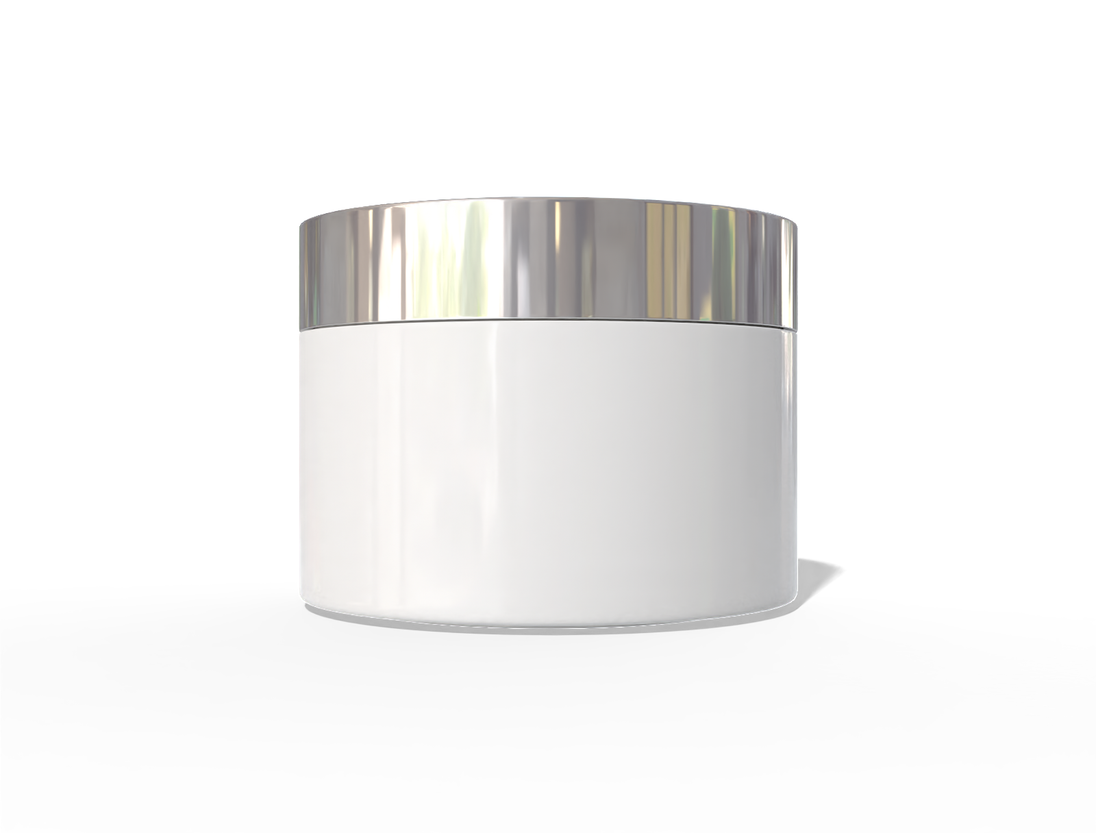 Cosmetic plastic jug — Glossy plastic