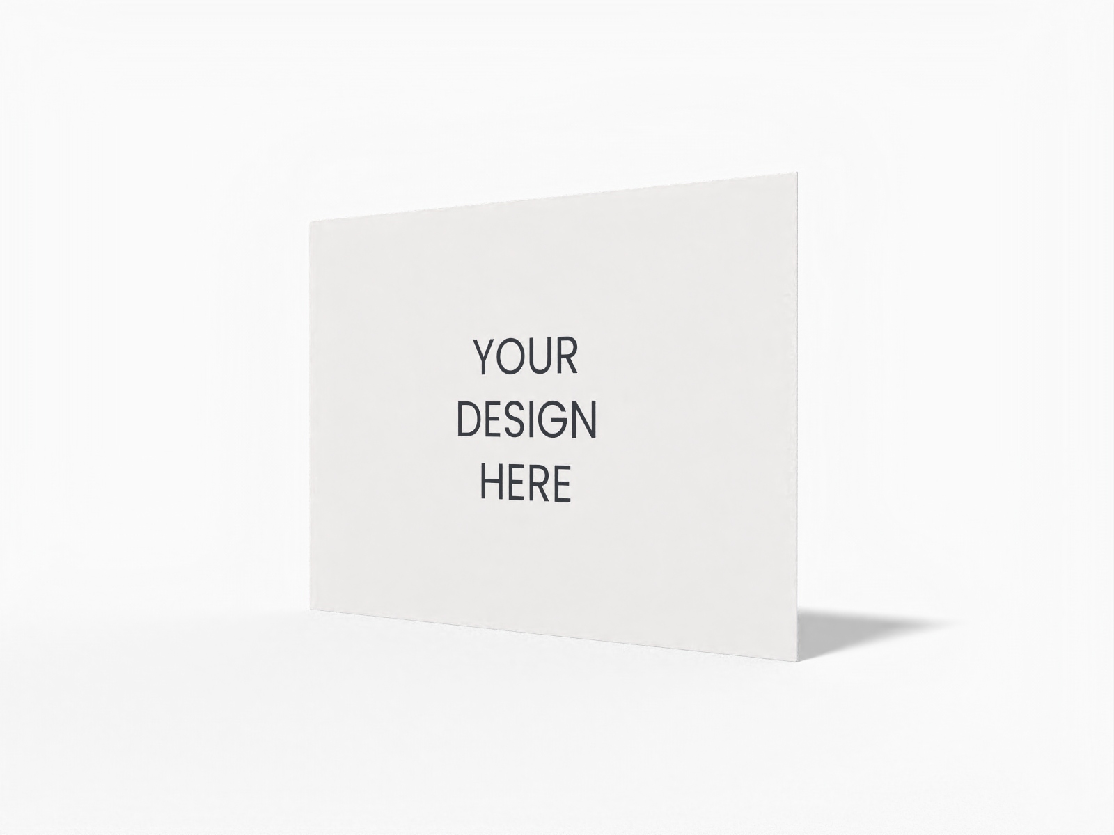 Standing envelope — 200 gsm white paperboard(0.3mm)