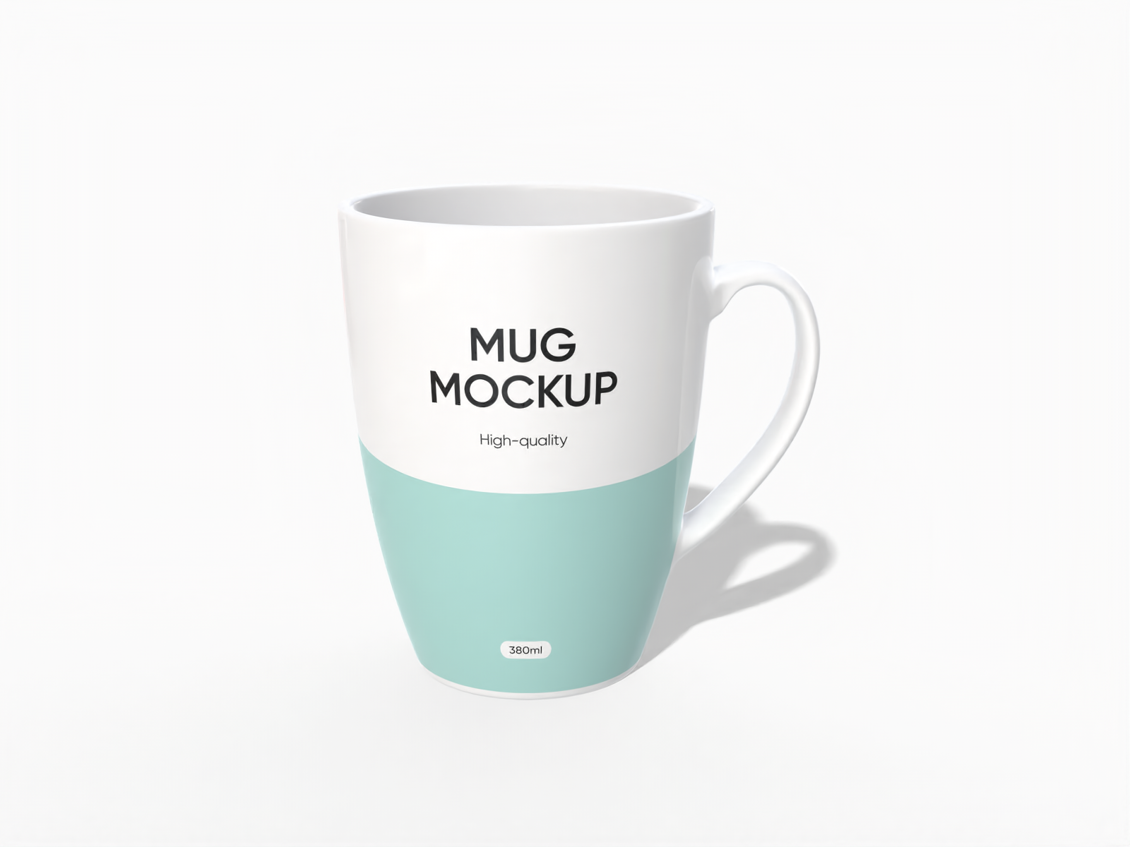 13oz breakfast mug — Glossy ceramic