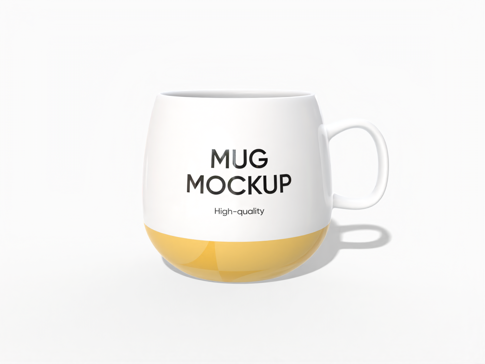 Coffee mug — Glossy ceramic