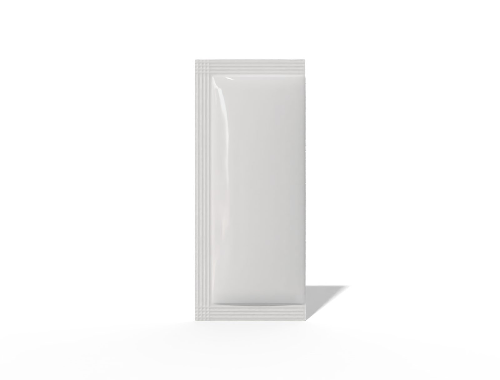 Powder paper packaging — Glossy plastic