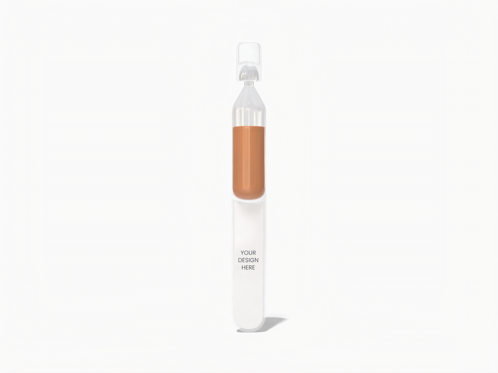 Single use essence bottle — Glossy plastic