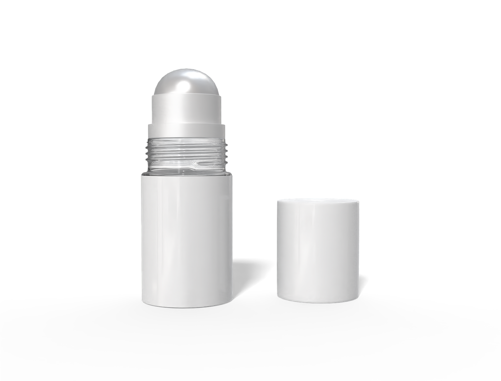 2ml glass roller bottle — Glossy glass