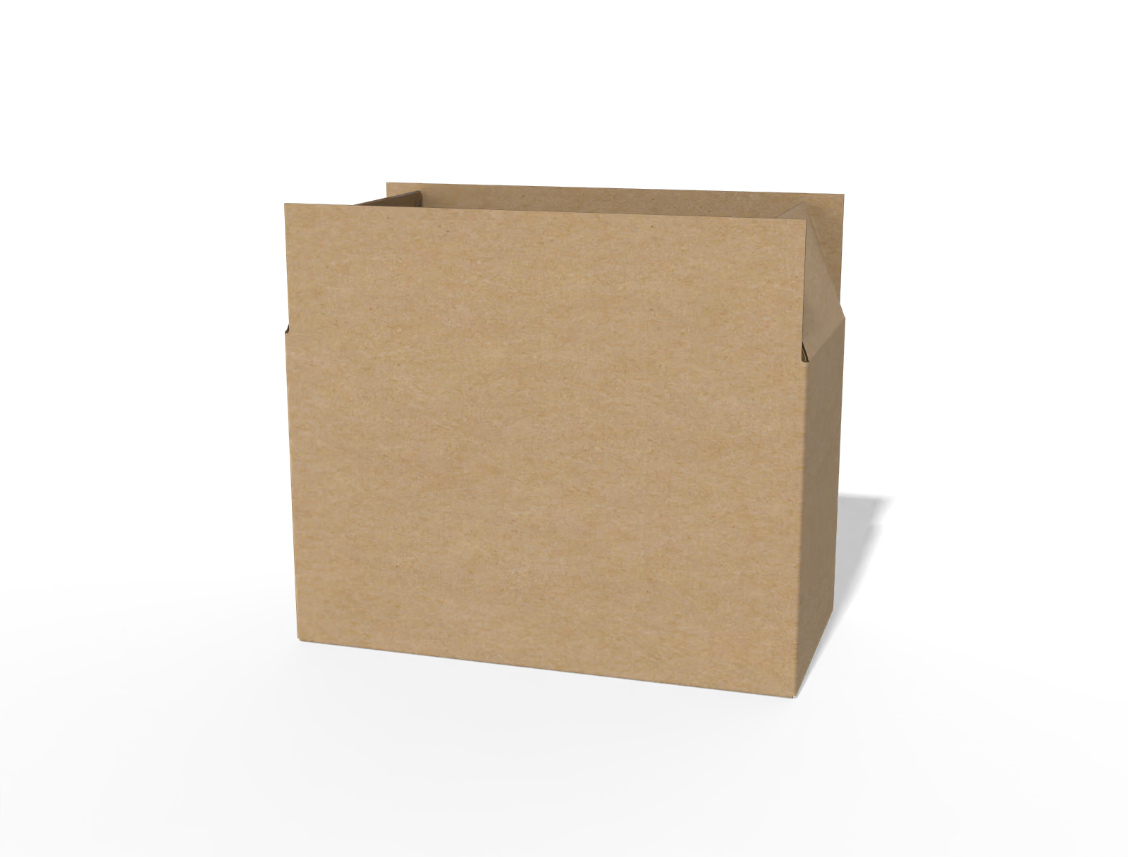 FEFCO 0225 corrugated box — B-flute corrugated board