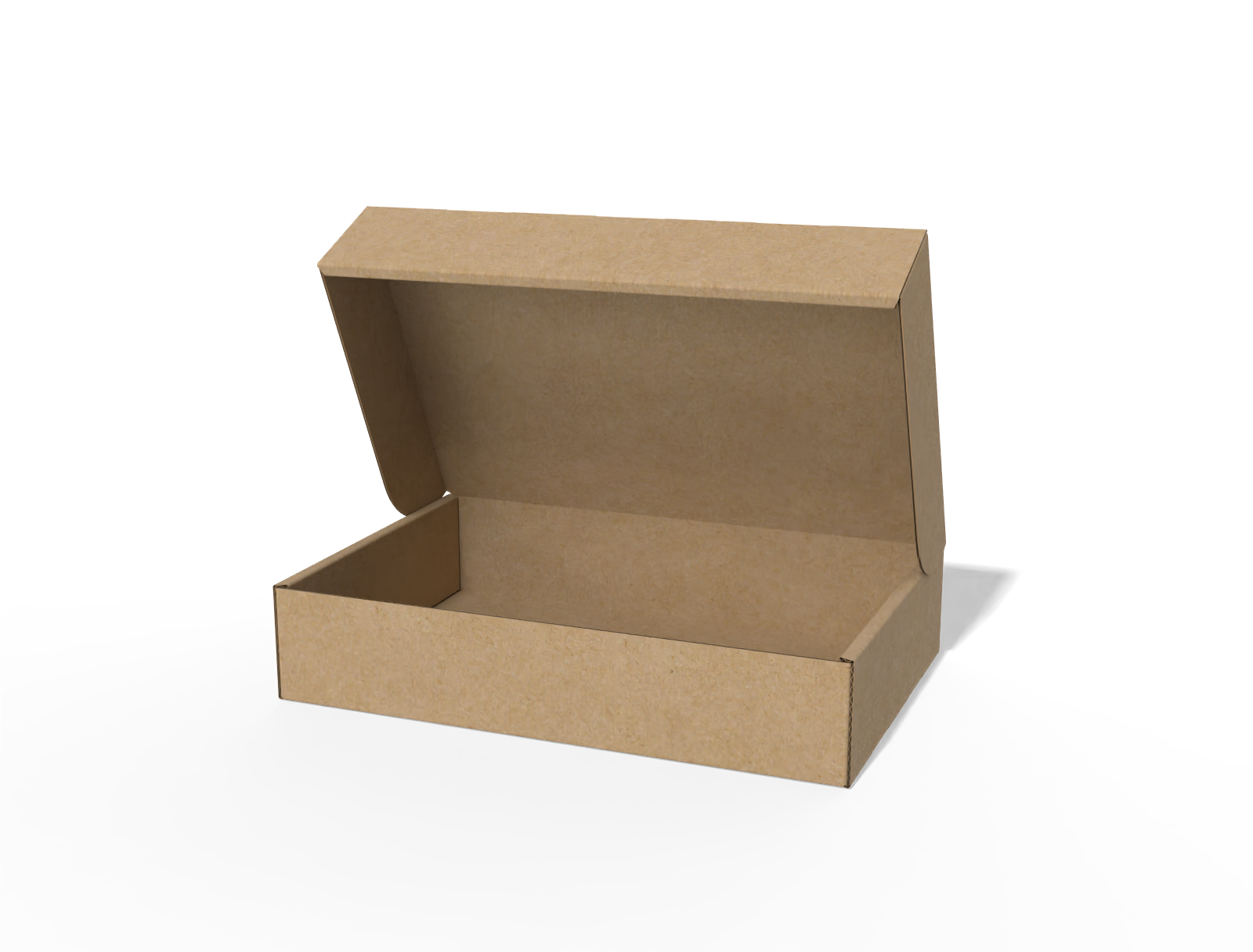 FEFCO 0418 folding paper packaging box — E-flute corrugated board