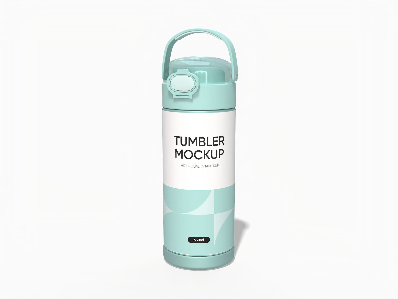 Flip-top sippy bottles — Matte metal
