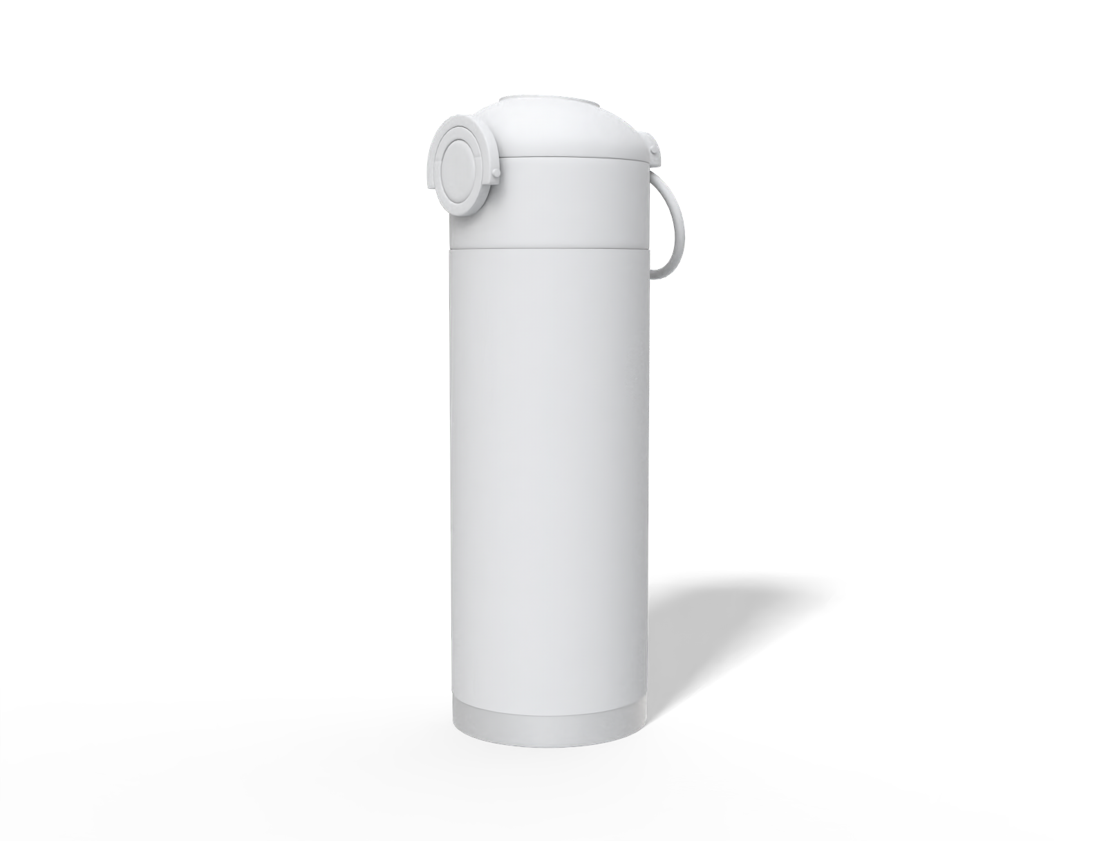 Flip-top sippy bottles — Matte metal