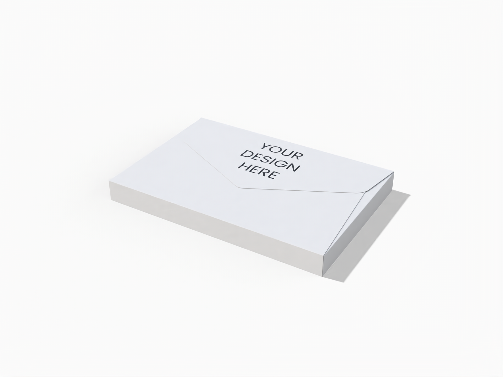 Kraft paper envelope — White paperboard