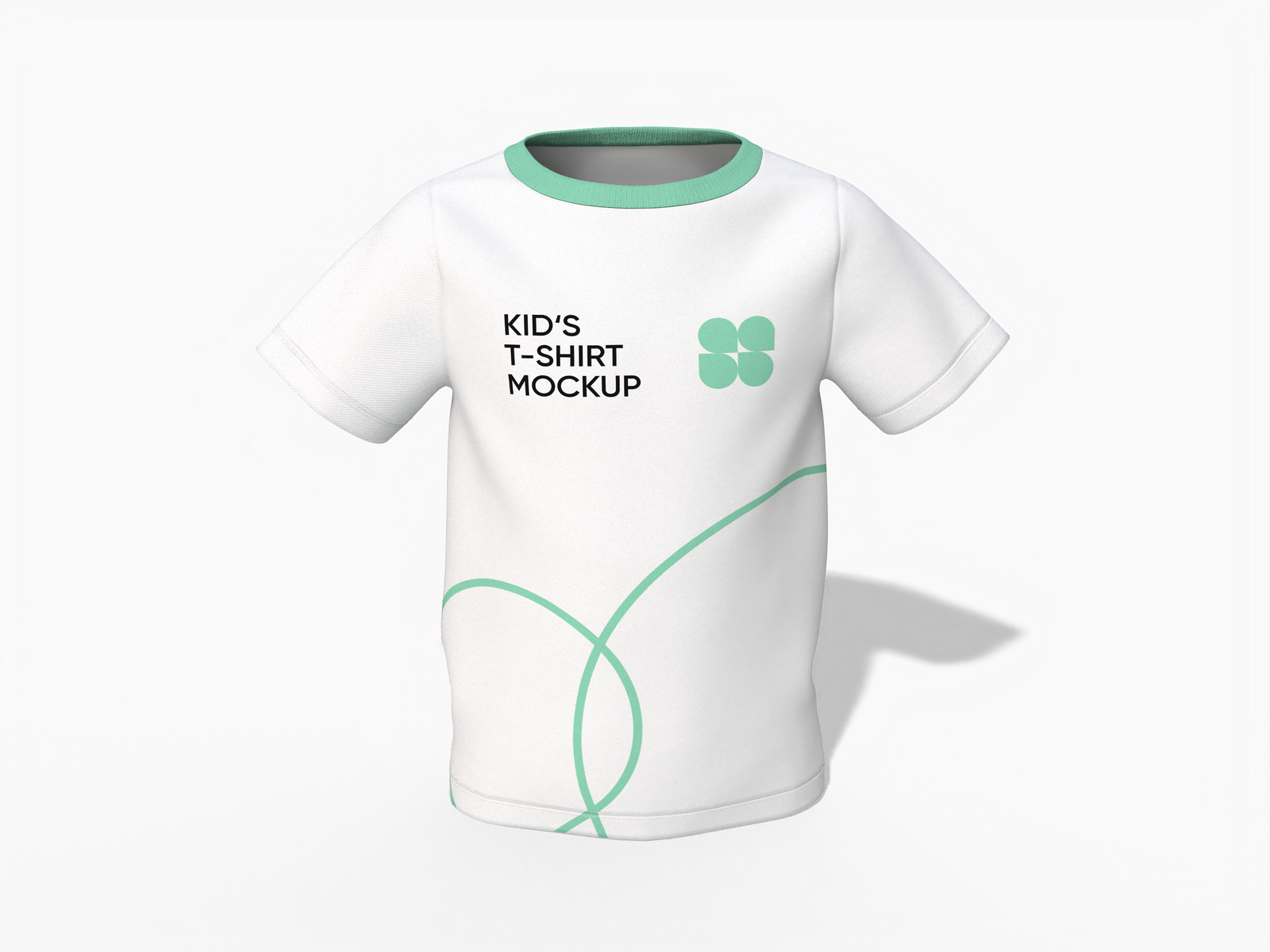 Blank kids t shirt — Cotton base fabric