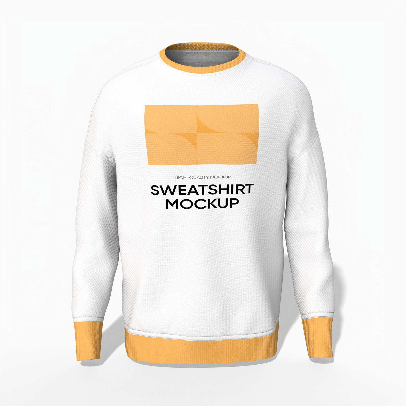 Crewneck sweatshirt — Cotton base fabric