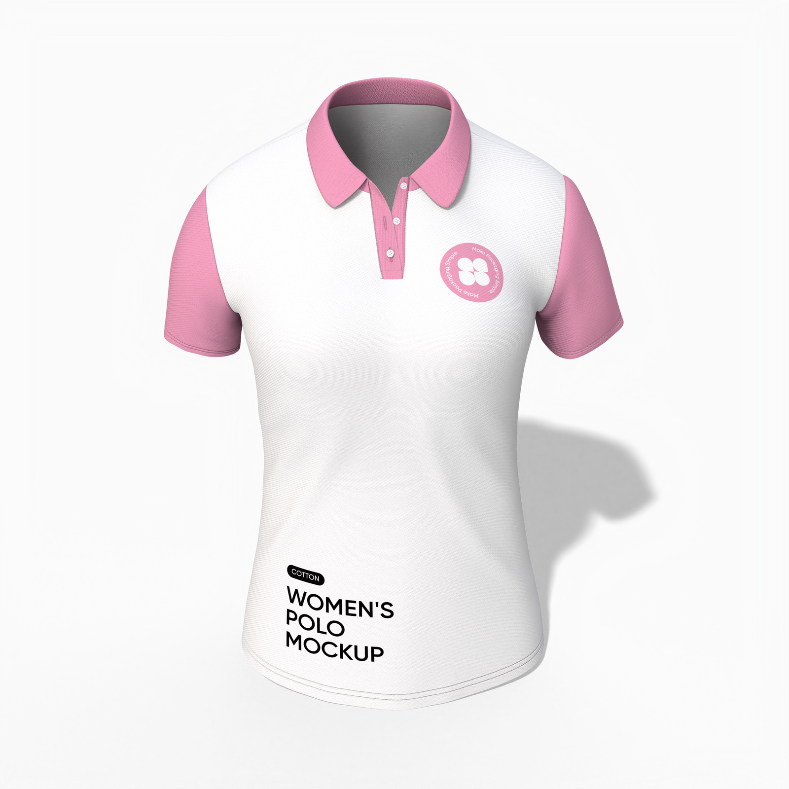 Women's polo — Cotton base fabric