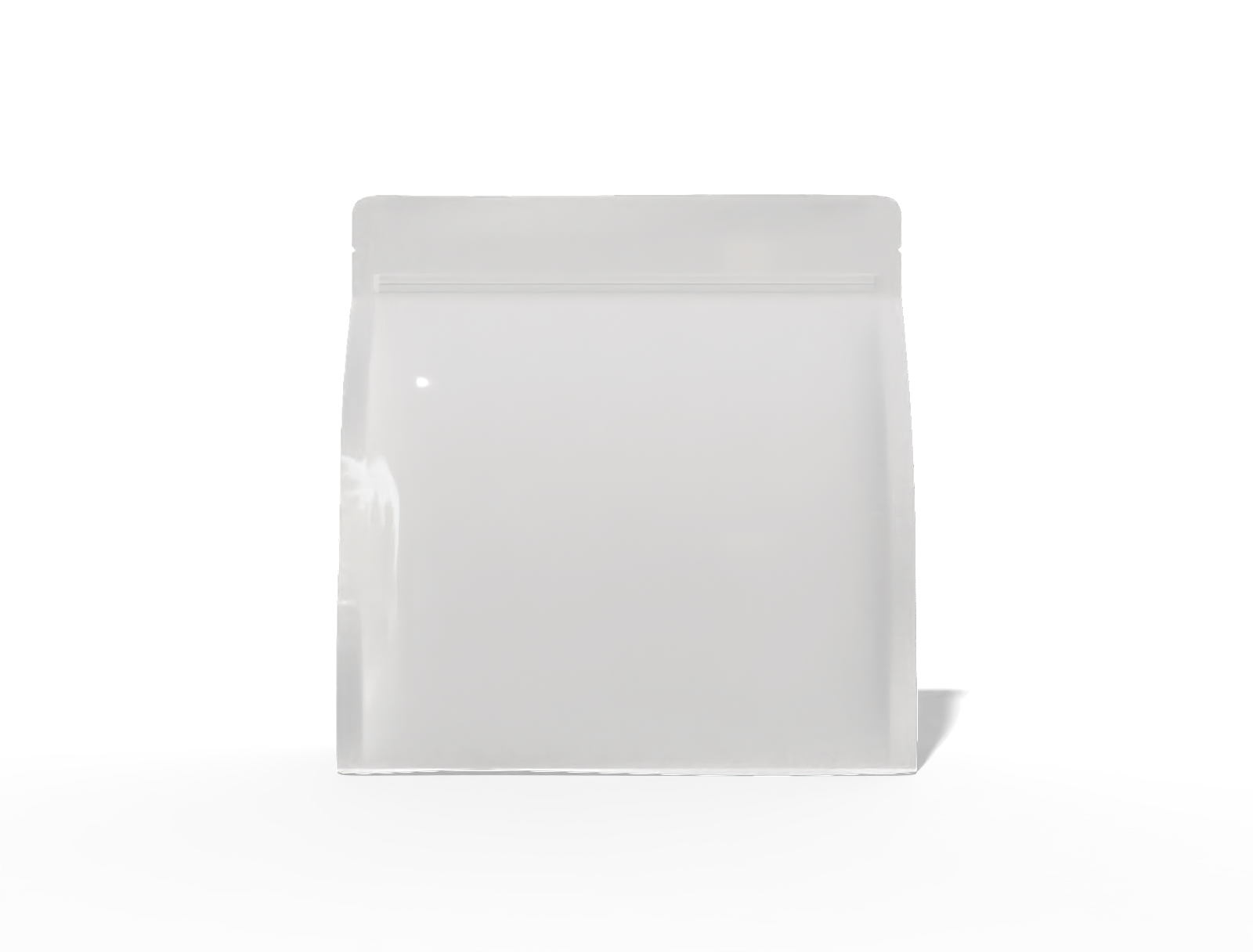 Eight-sided food storage packaging — Glossy plastic