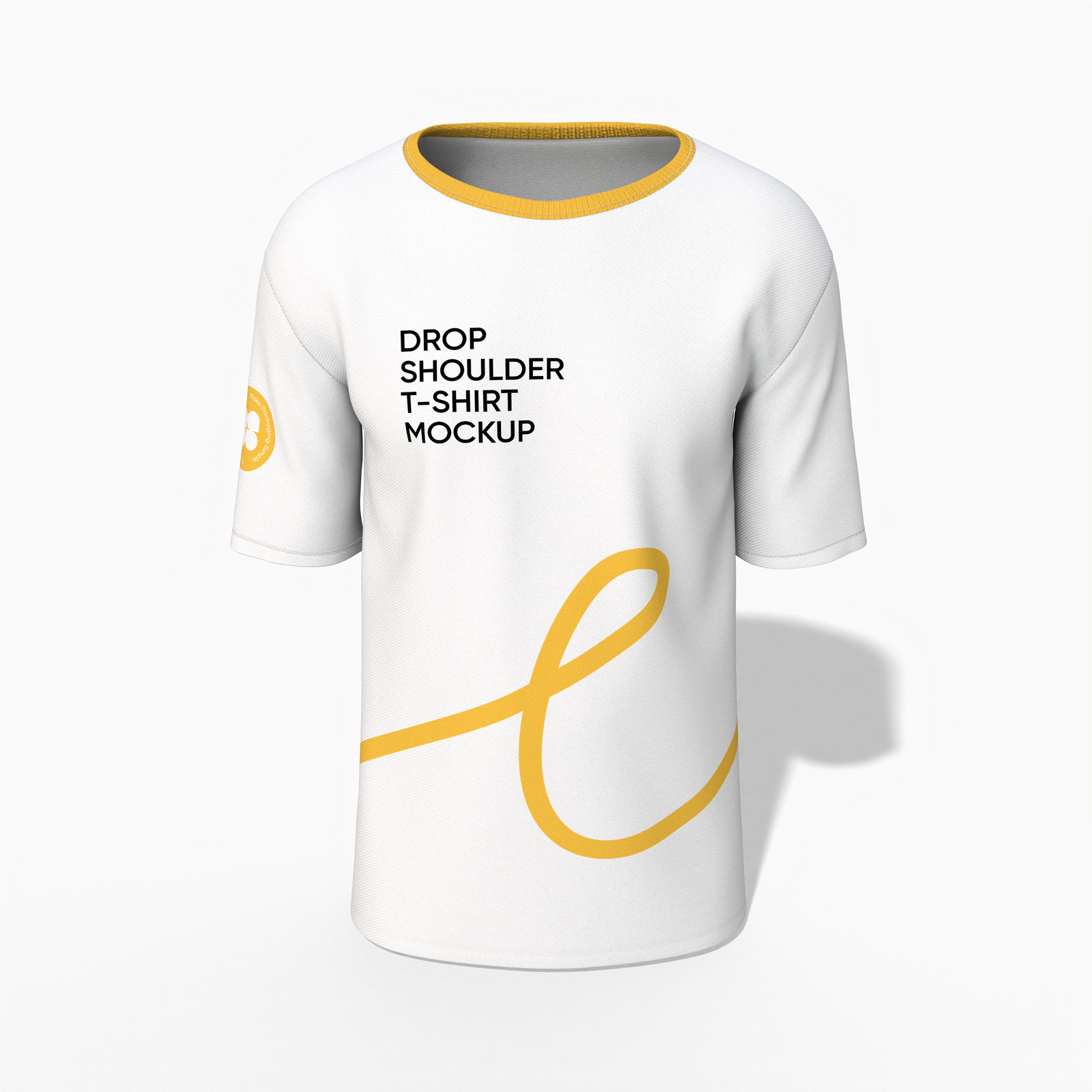 Drop shoulder tshirt — Cotton base fabric