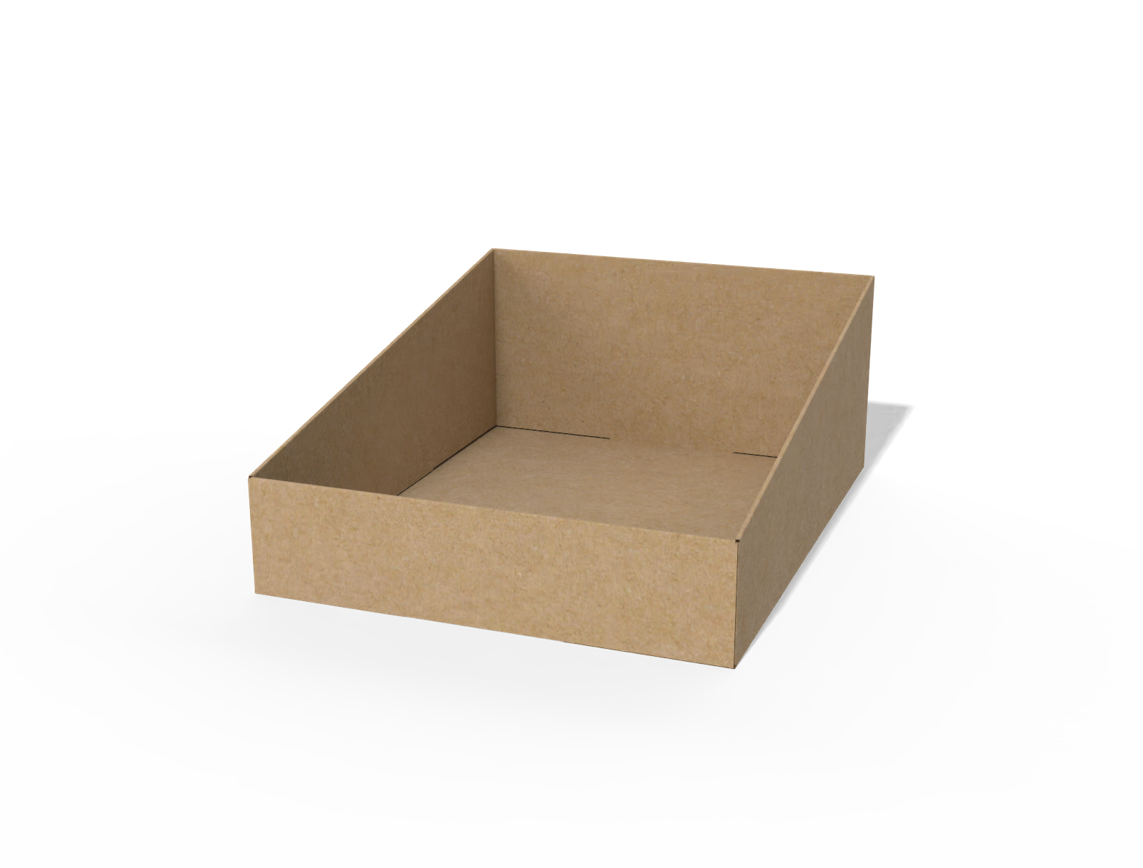 FEFCO 0804 display box — E-flute corrugated board
