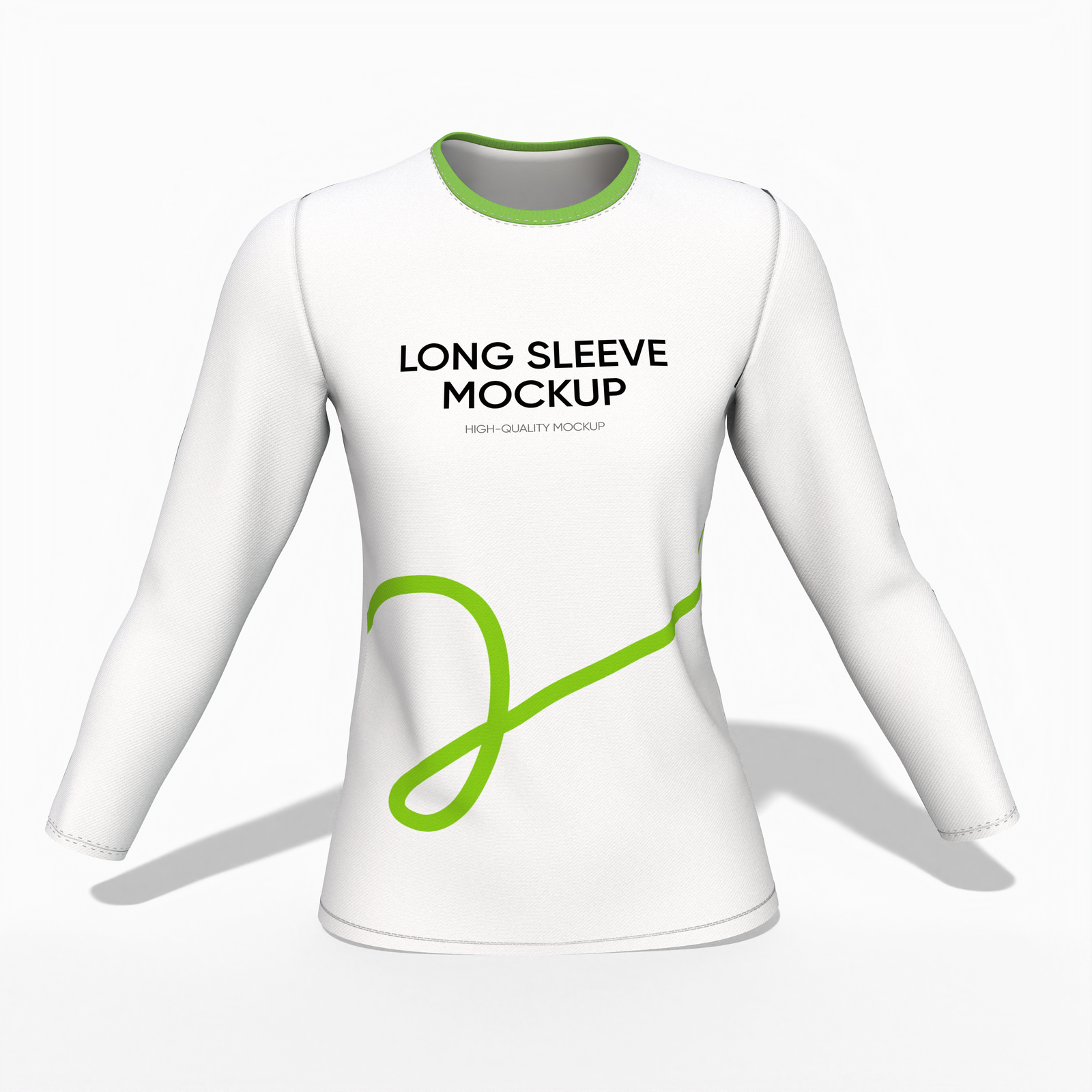 Crewneck sweatshirt — Cotton base fabric