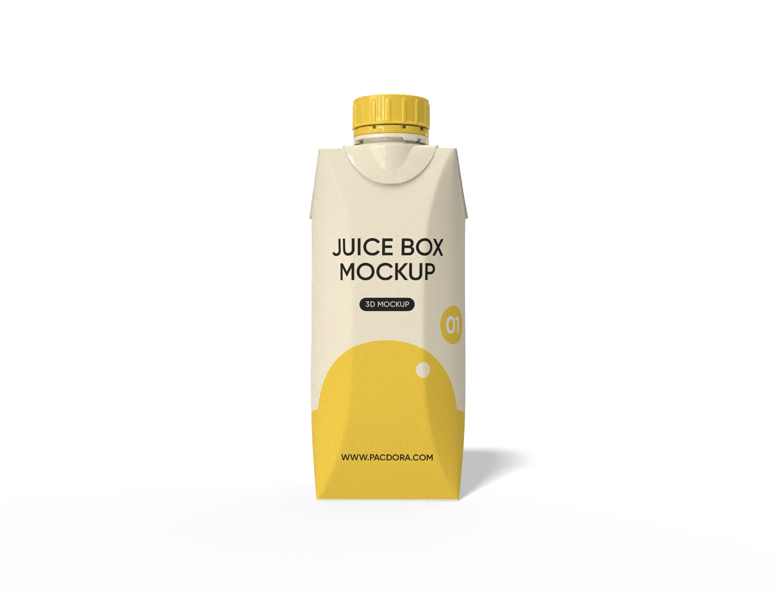 Juice box — White paperboard