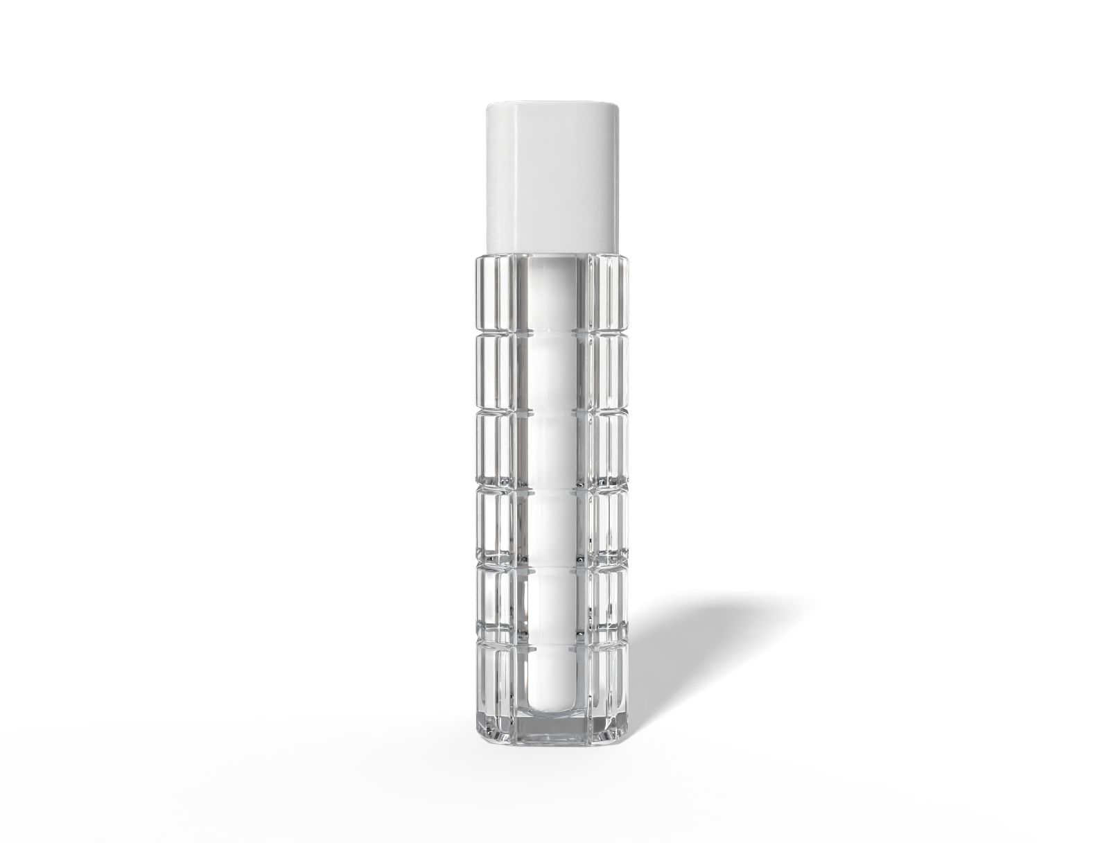 Clear cosmetic spray bottle — Glossy glass