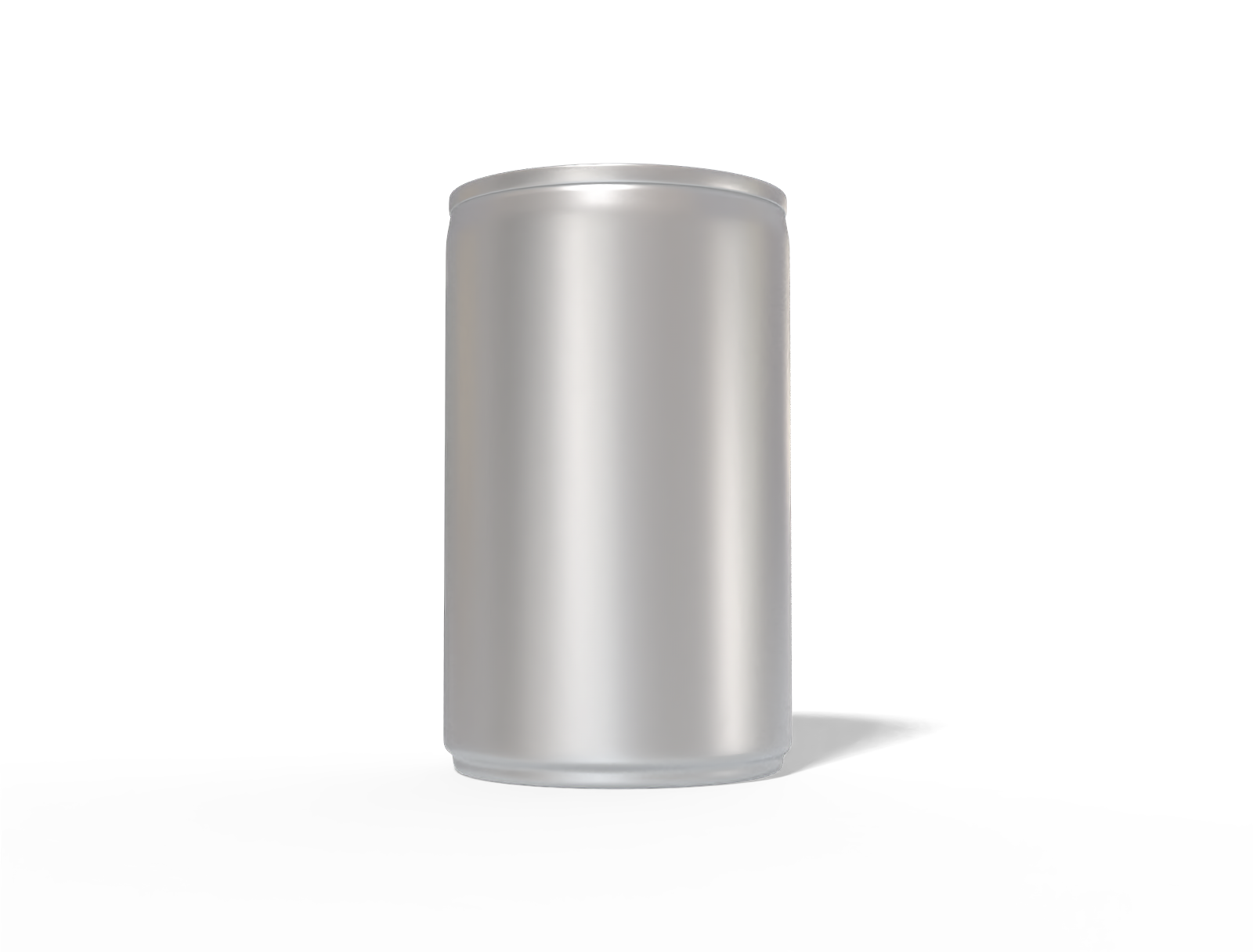 150 ml slim soda can — Matte metal