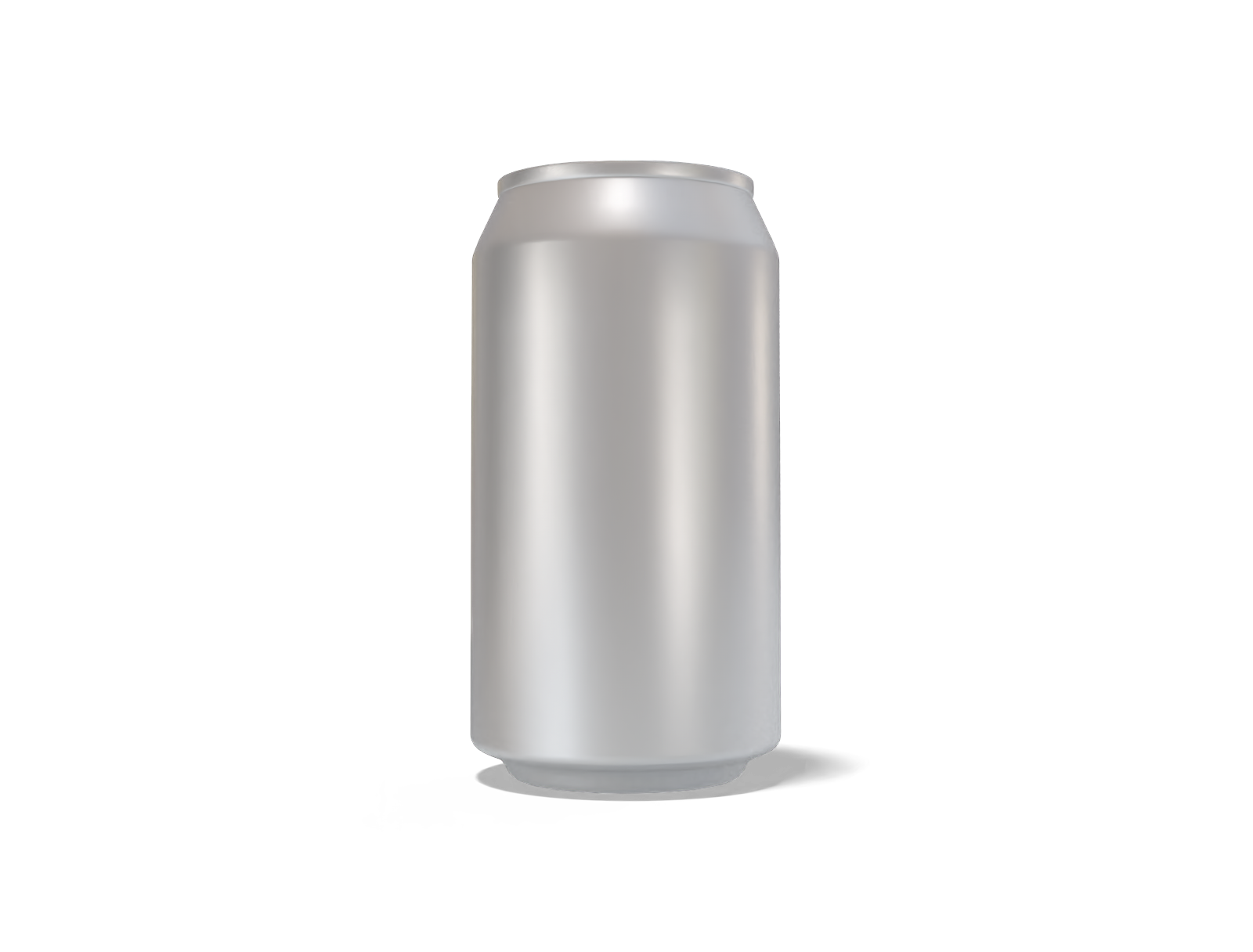 12 oz 355 ml standard can — Matte metal