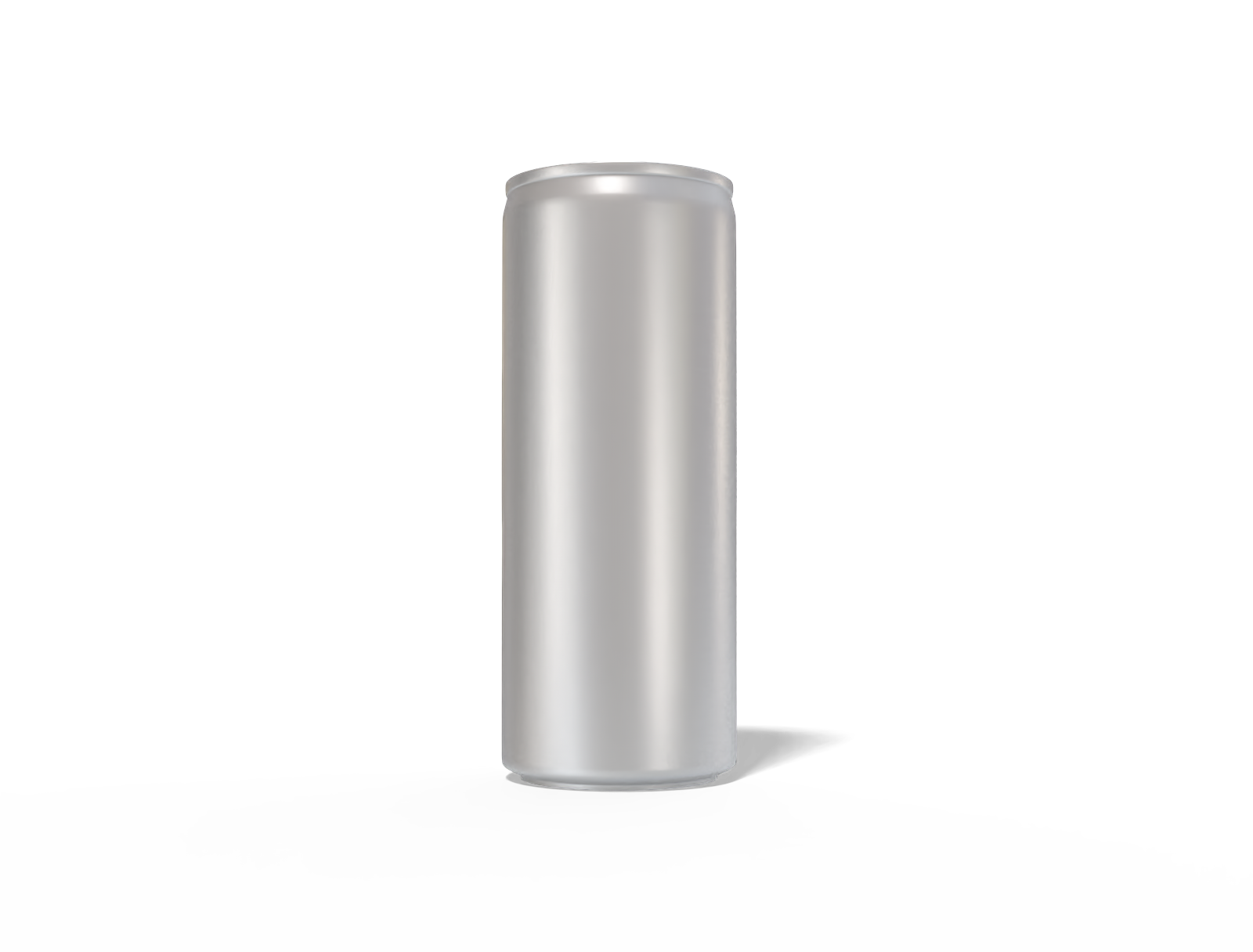 250 ml tall can — Matte metal