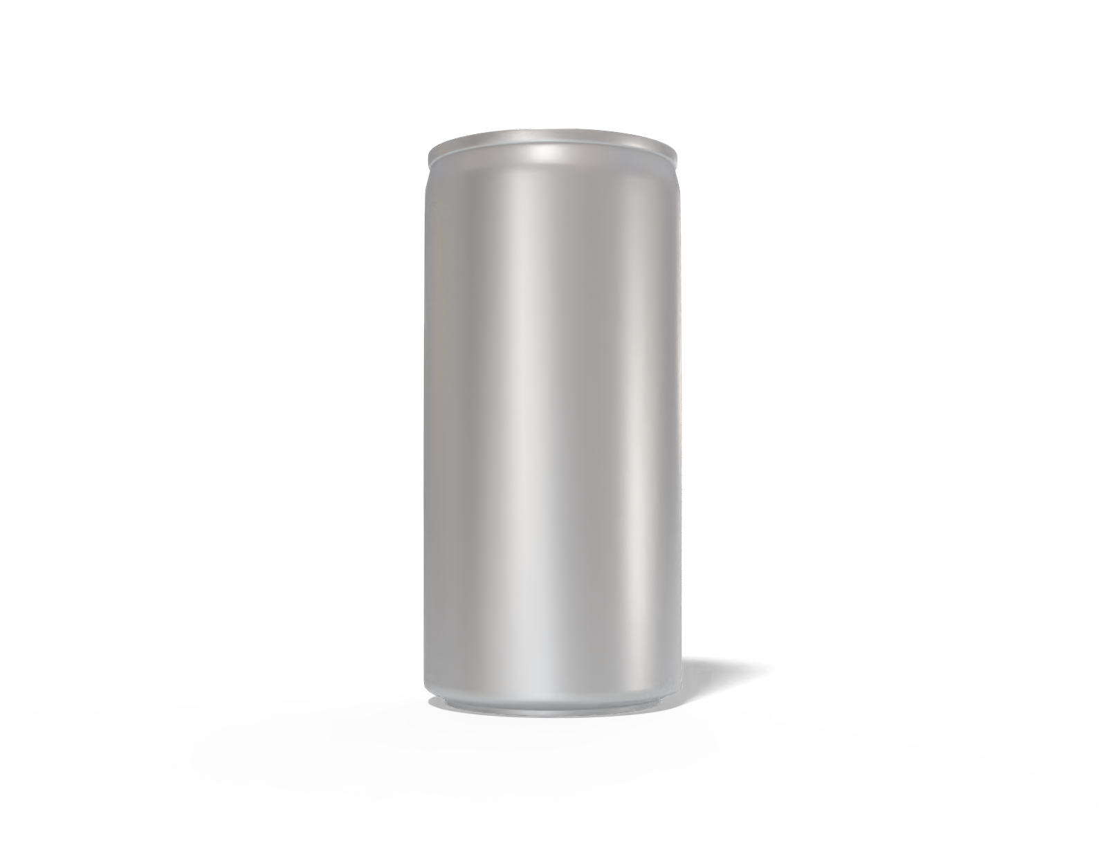 200 ml slim can — Matte metal