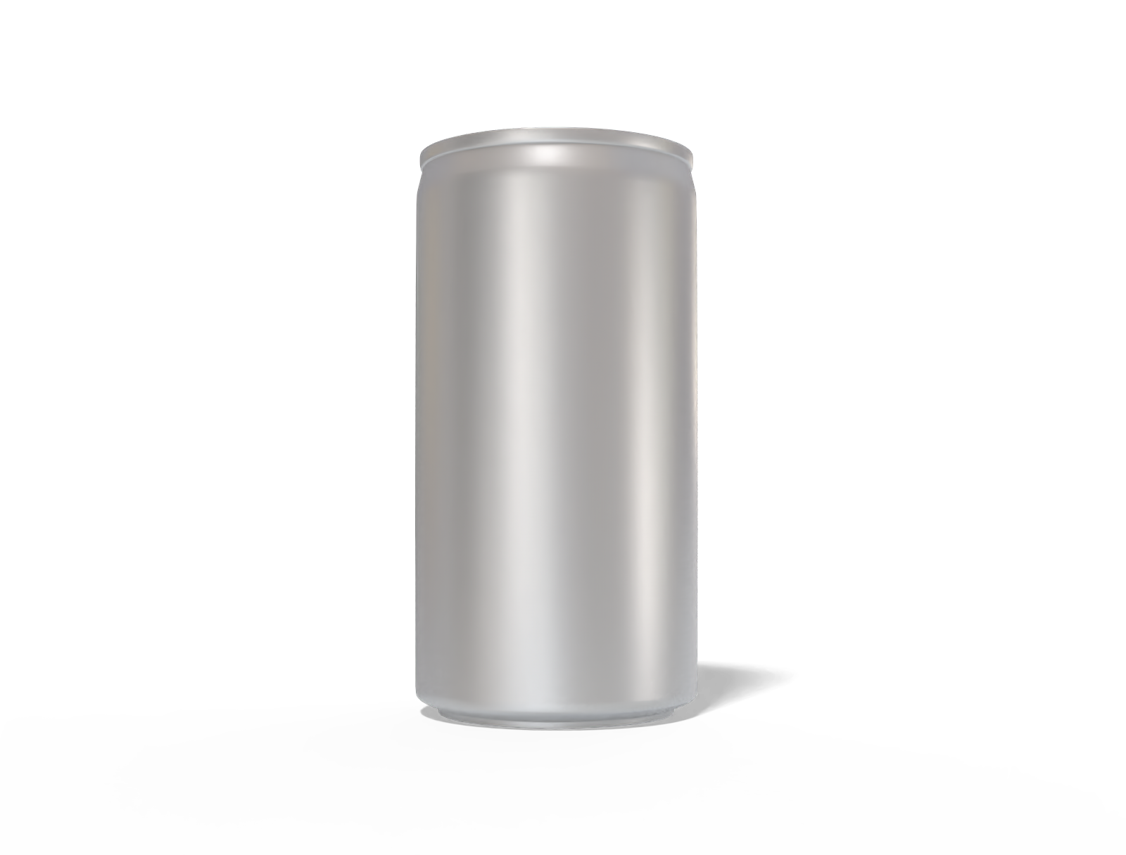 185 ml slim can — Matte metal
