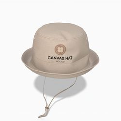 Canvas bucket hat — Cotton