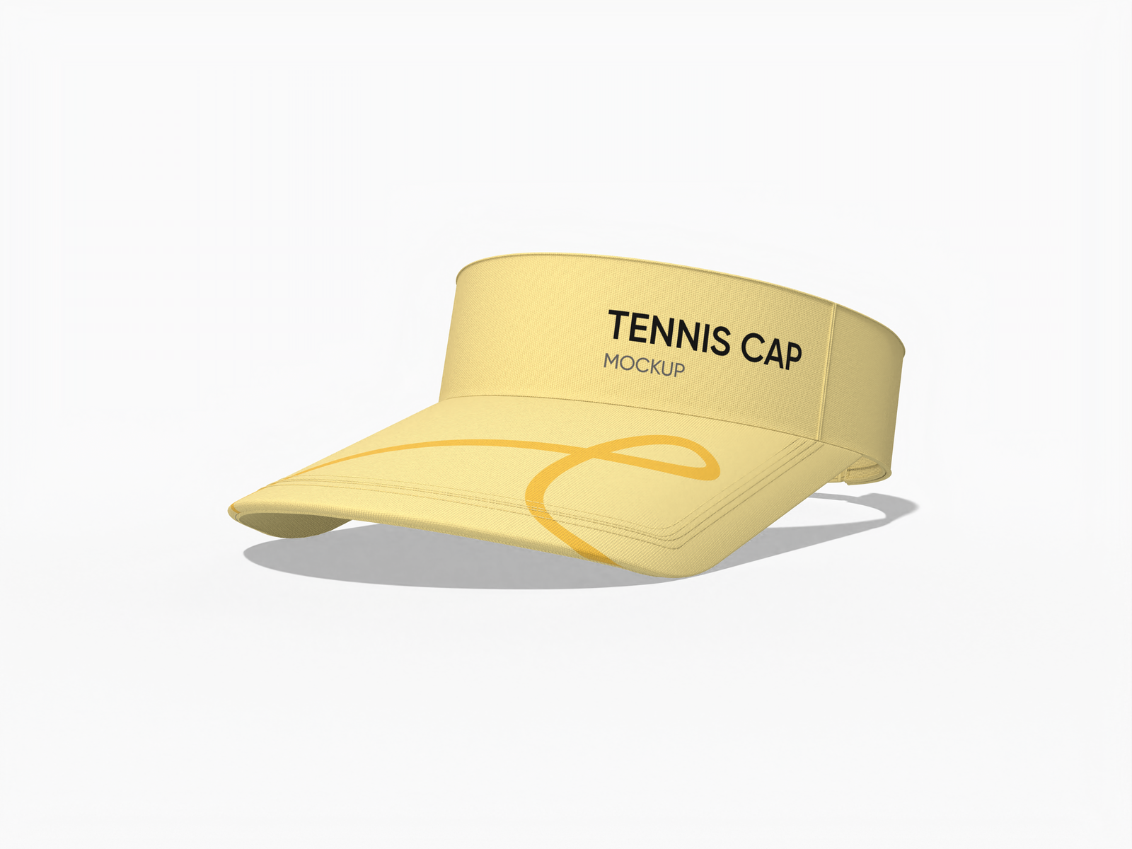 Sun visor tennis cap — Cotton