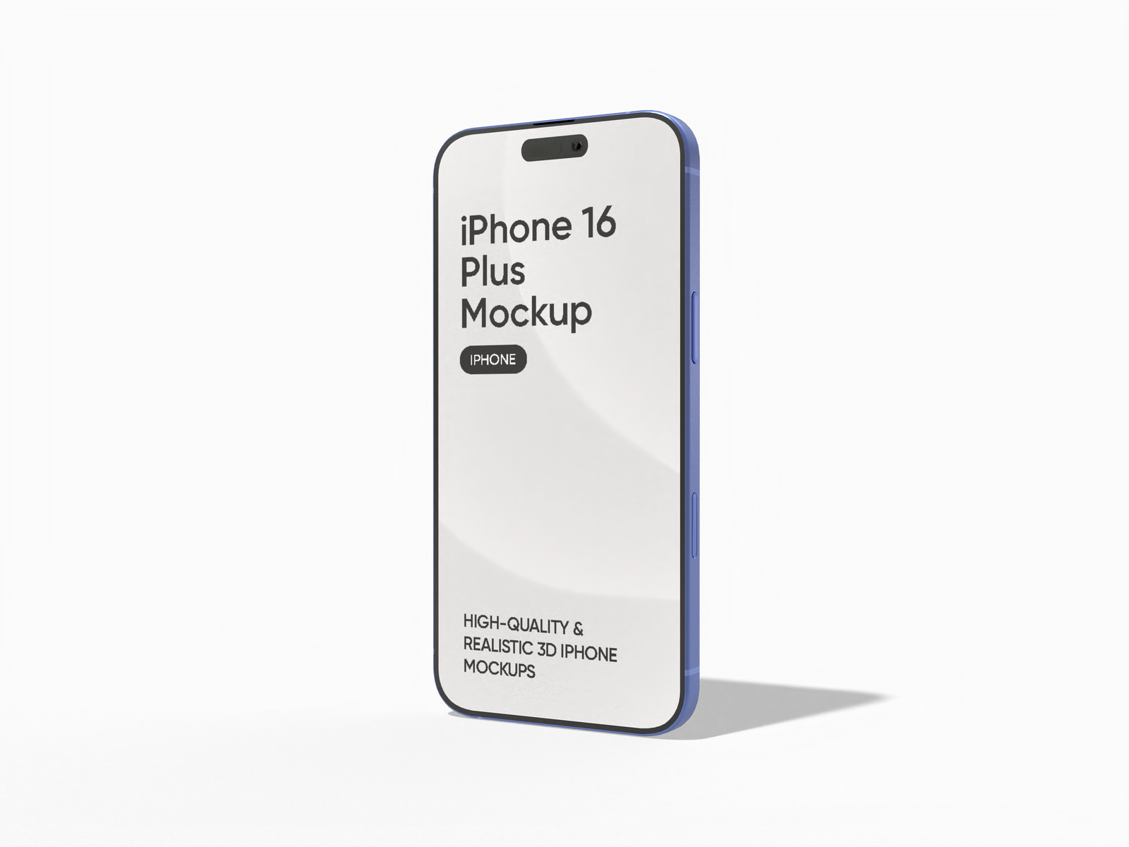 IPhone 16 Plus — Glossy metal