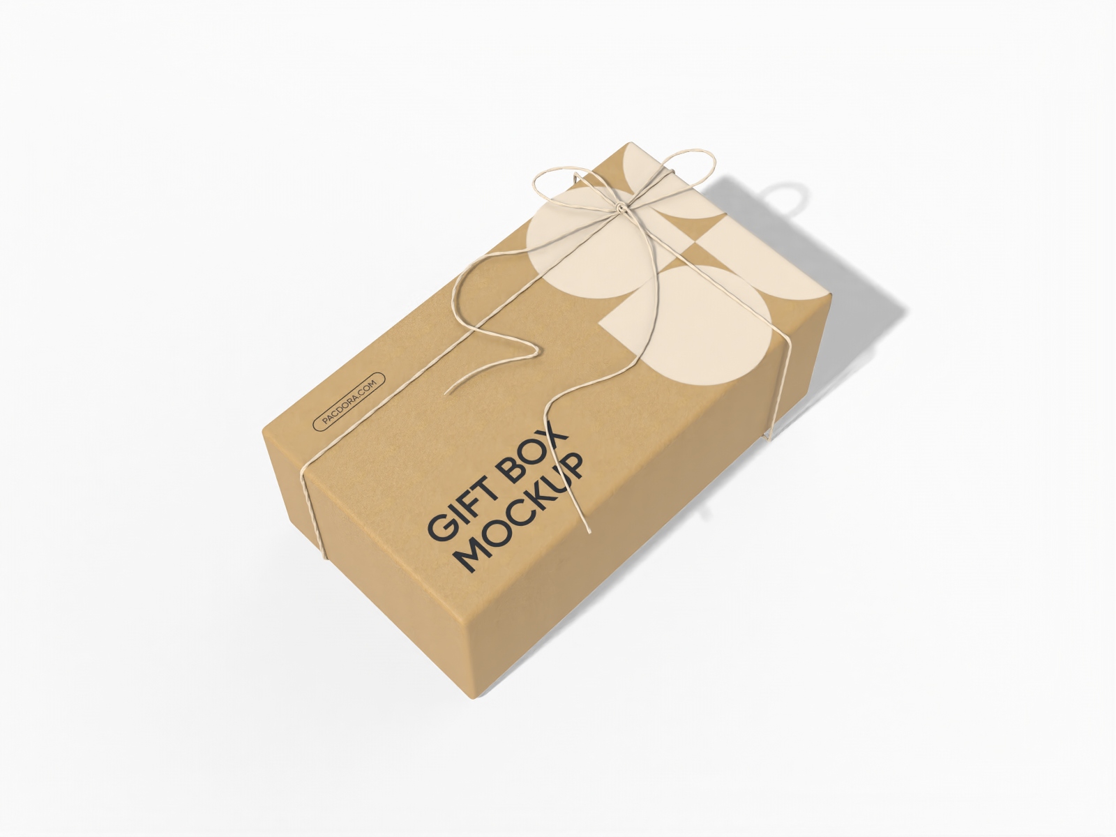 Kraft gift box — Kraft paper