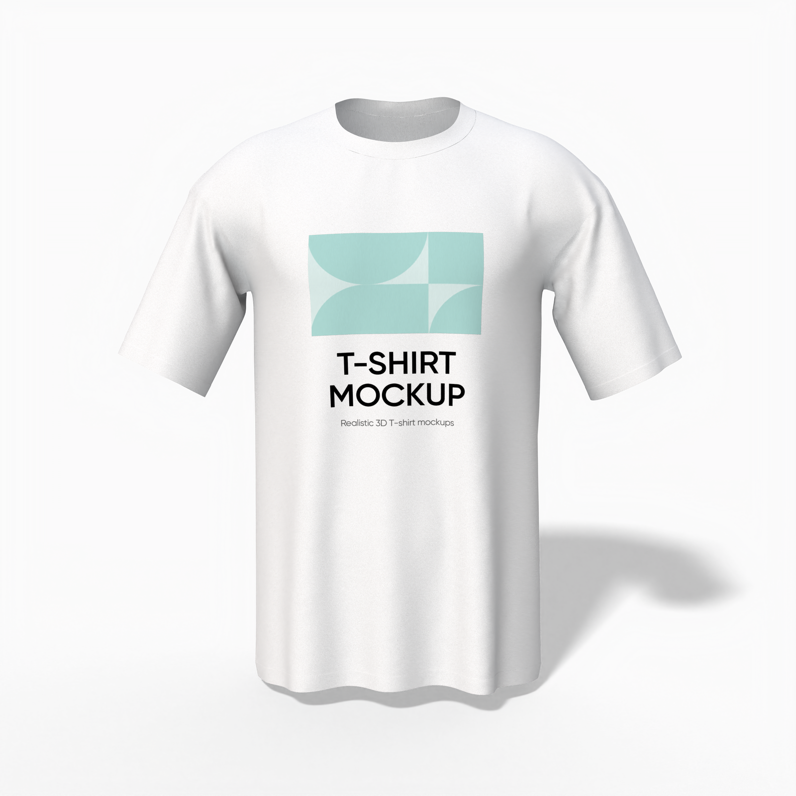 Round neck T-shirt — Cotton base fabric