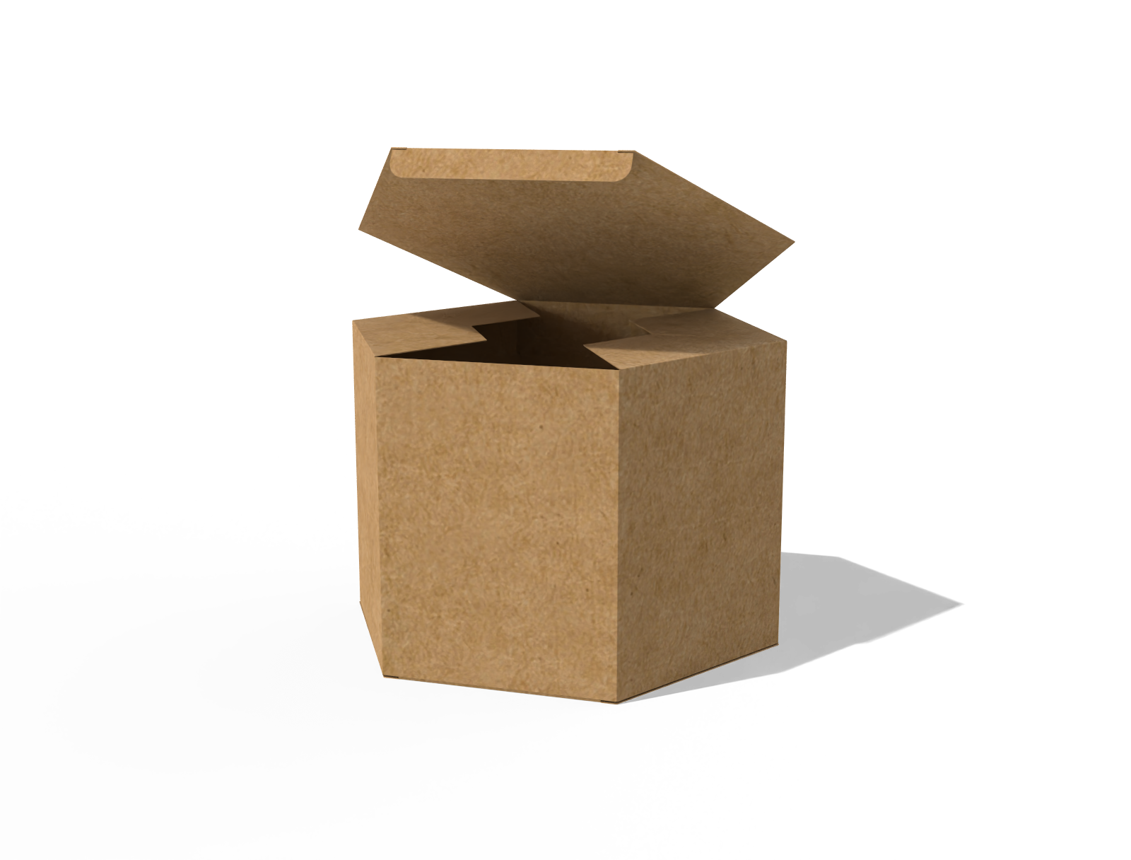 Tuck end box variations hexagon hexagonal boxes — White paperboard