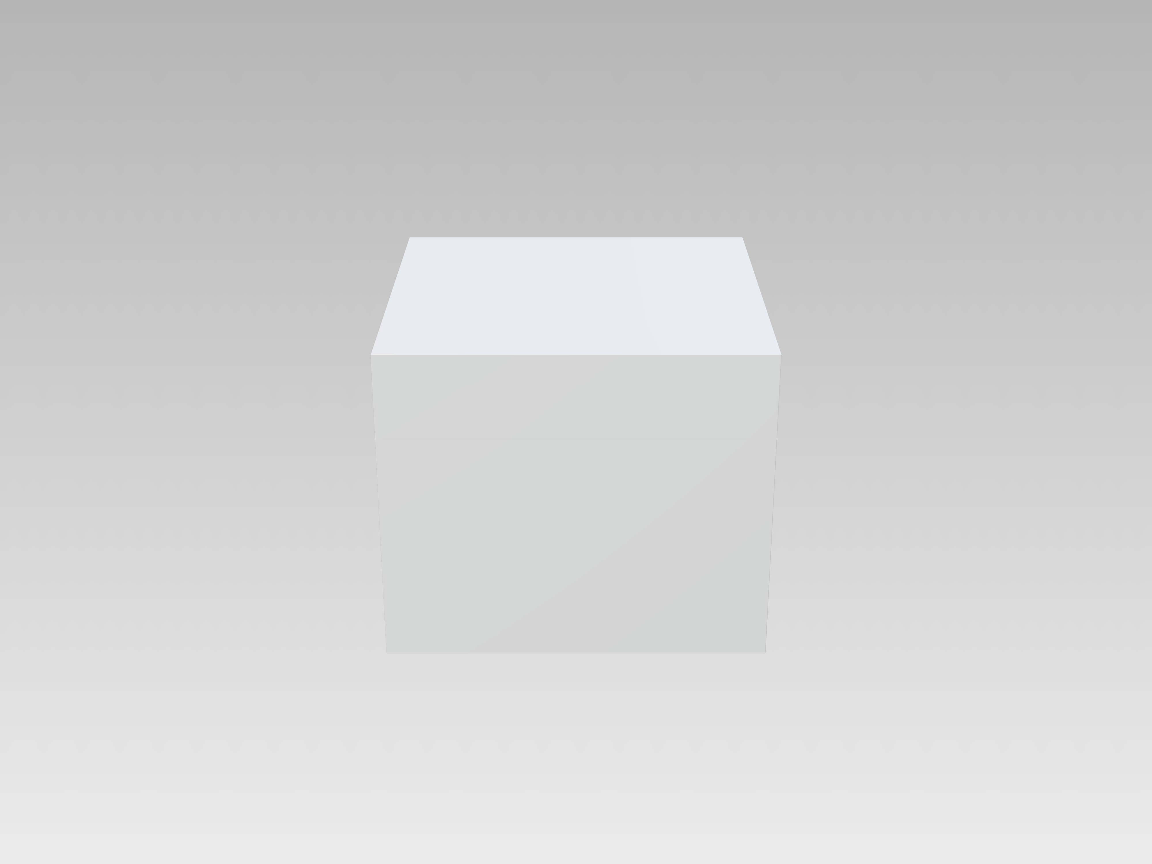 Gift box — White paperboard