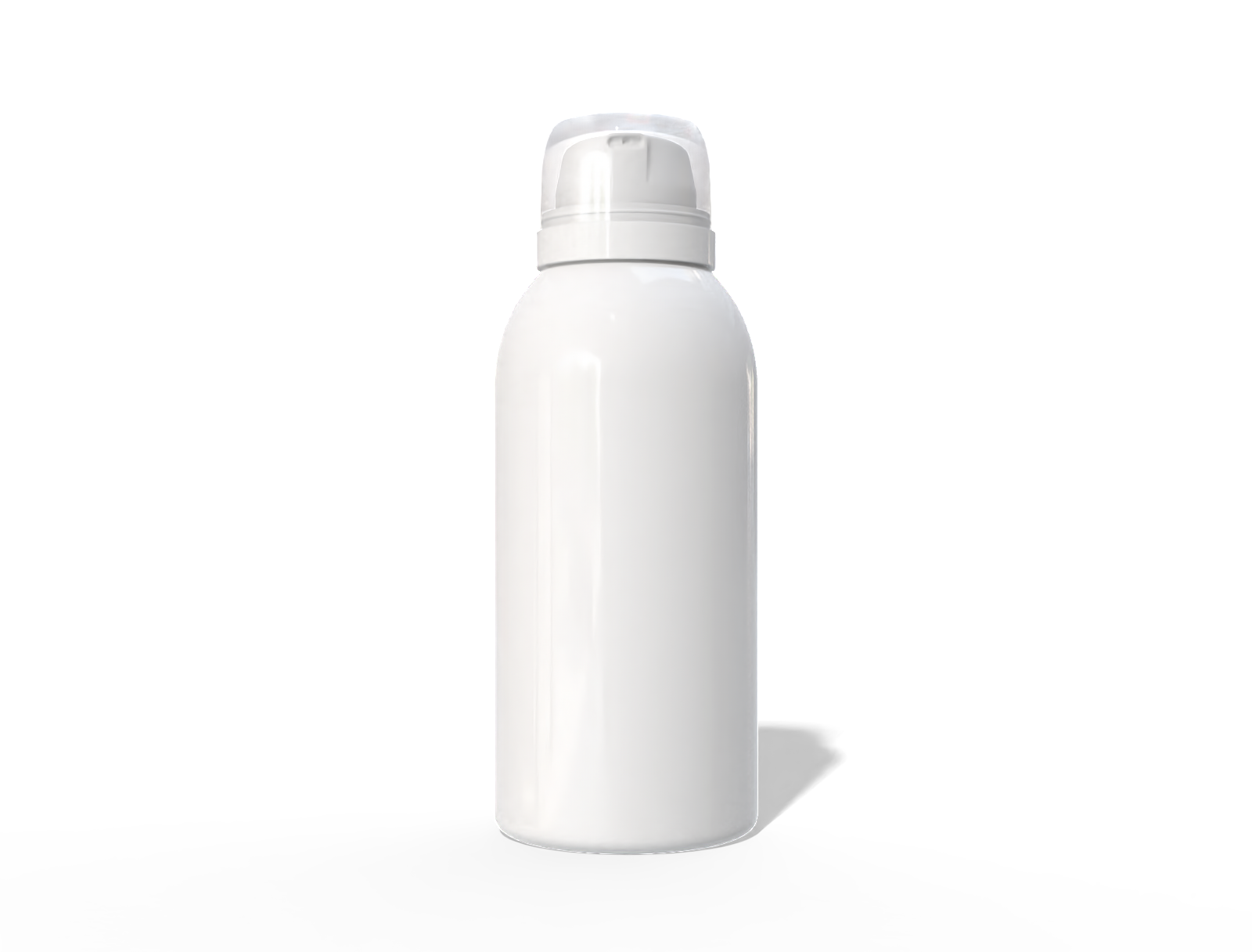 Cosmetic spray bottle — Glossy plastic