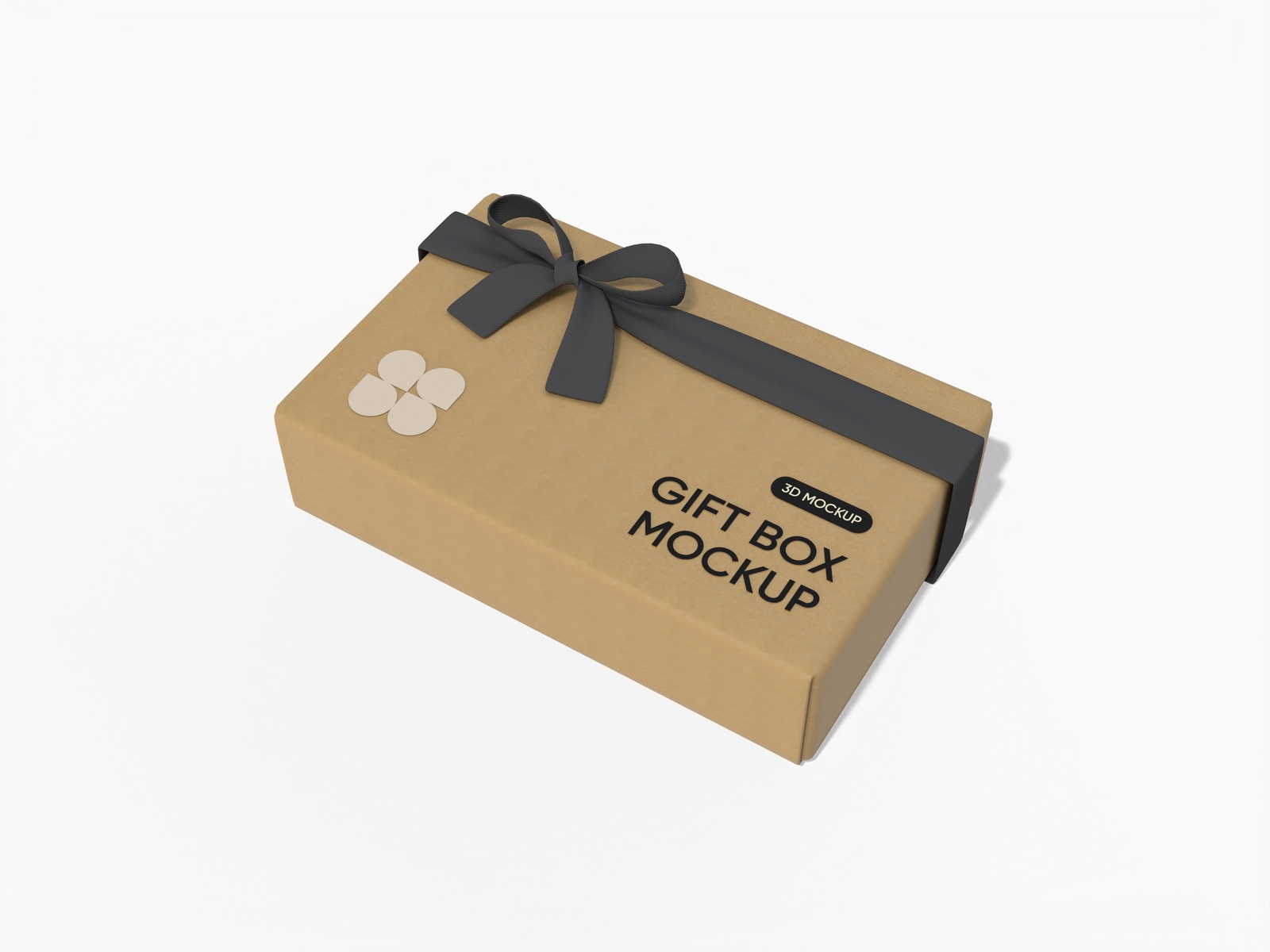 Candy gift box — Kraft paper